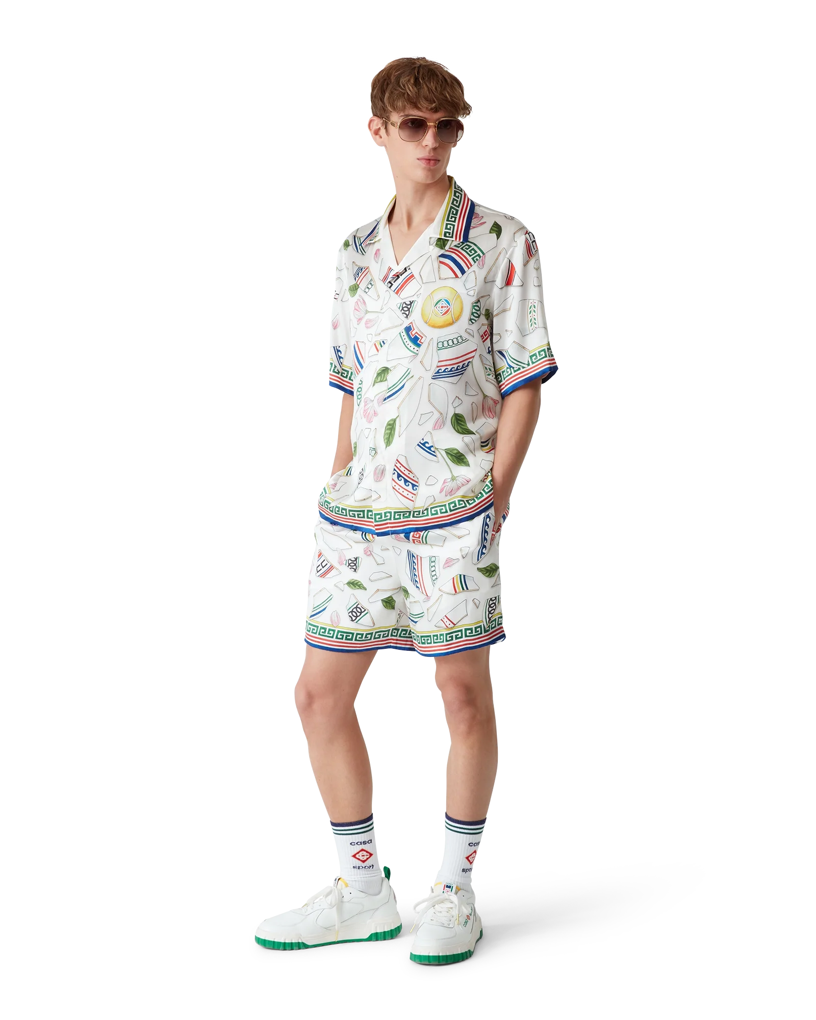 Le Vase Brise Silk Shorts
