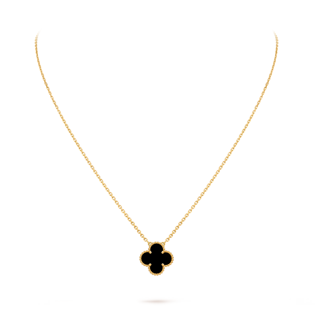 AV four leaf clover necklace