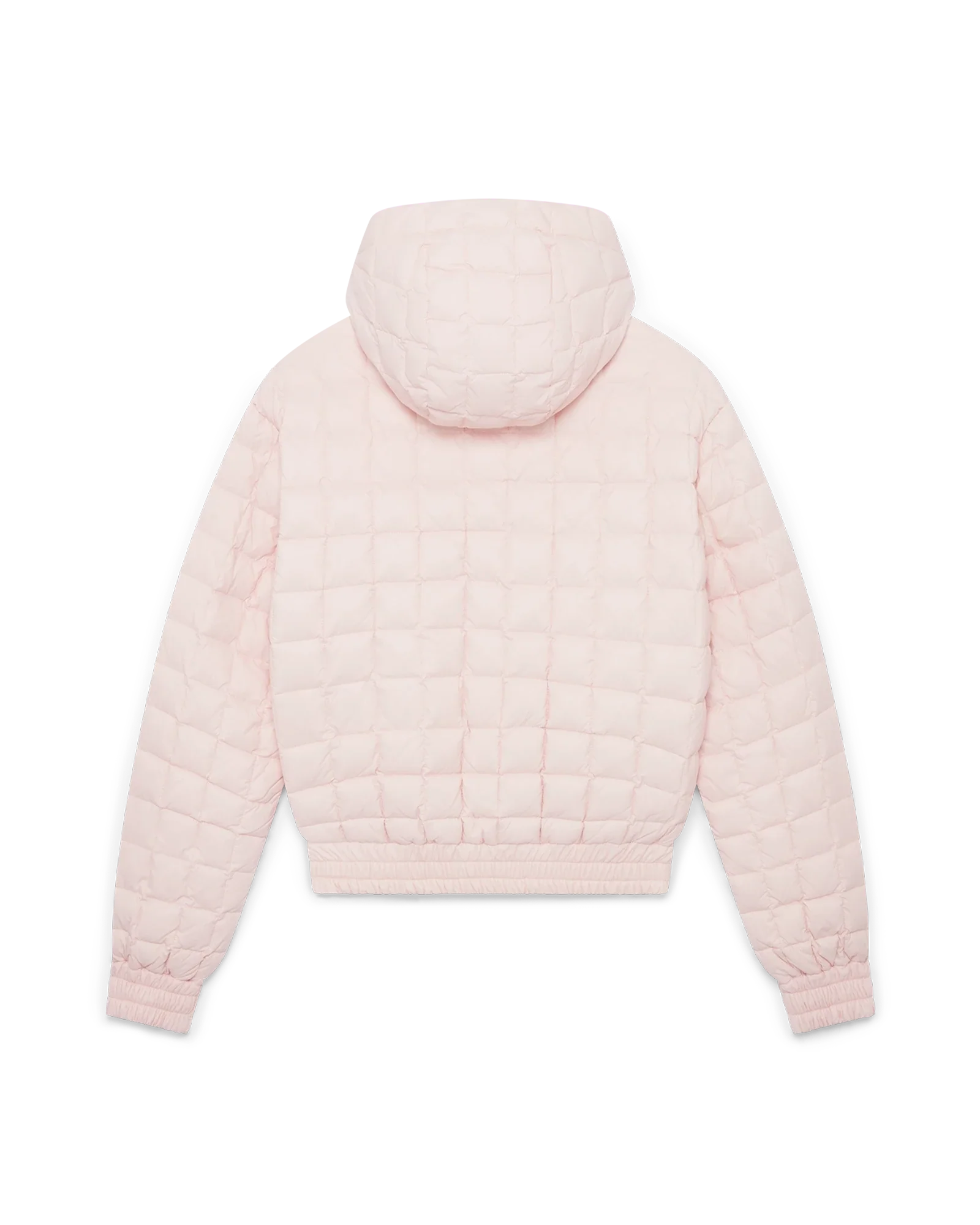 Nylon Quilted Hooded Jacket
