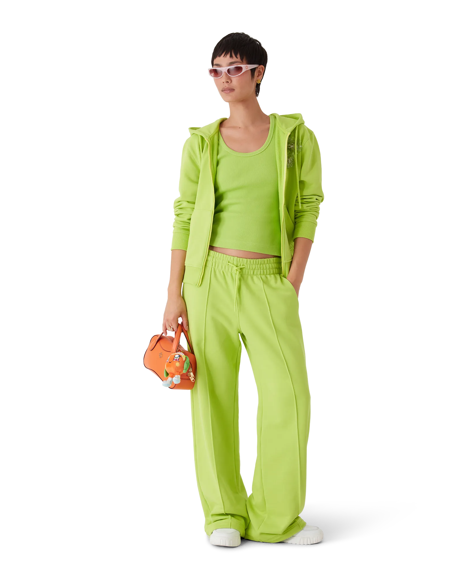 Open Hem Sweatpants