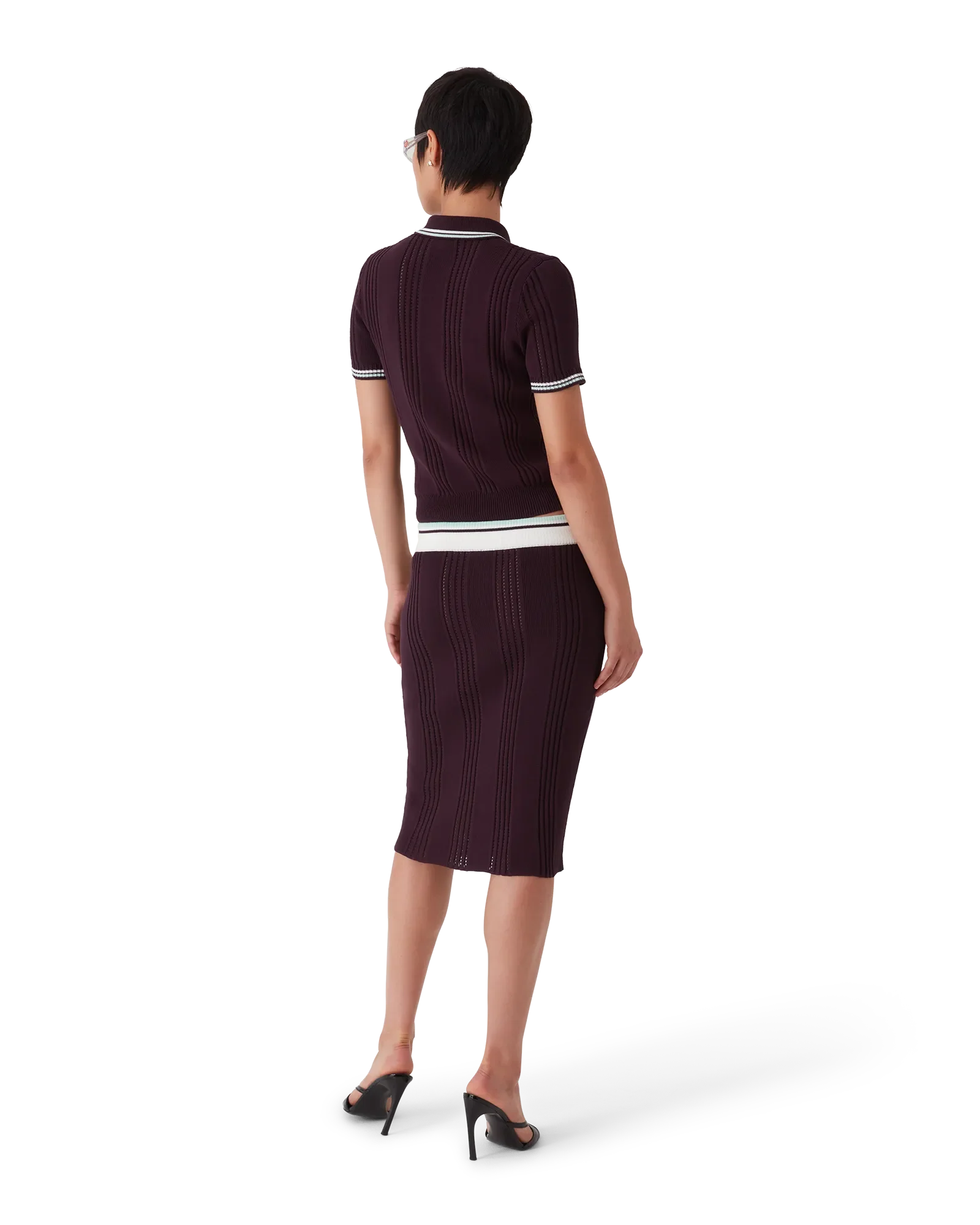 Cotton Knit Short Sleeve Polo