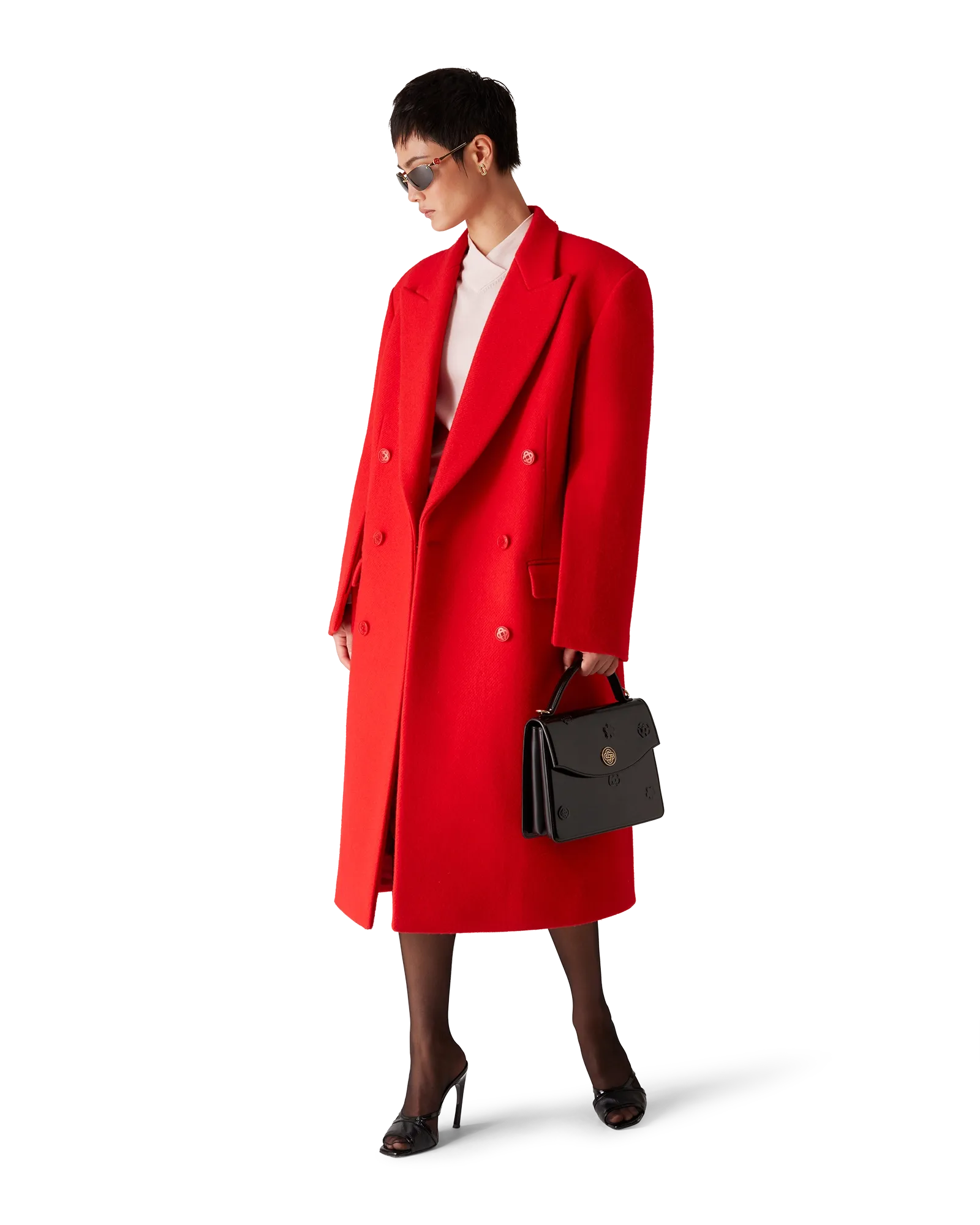 Boiled Wool Overcoat