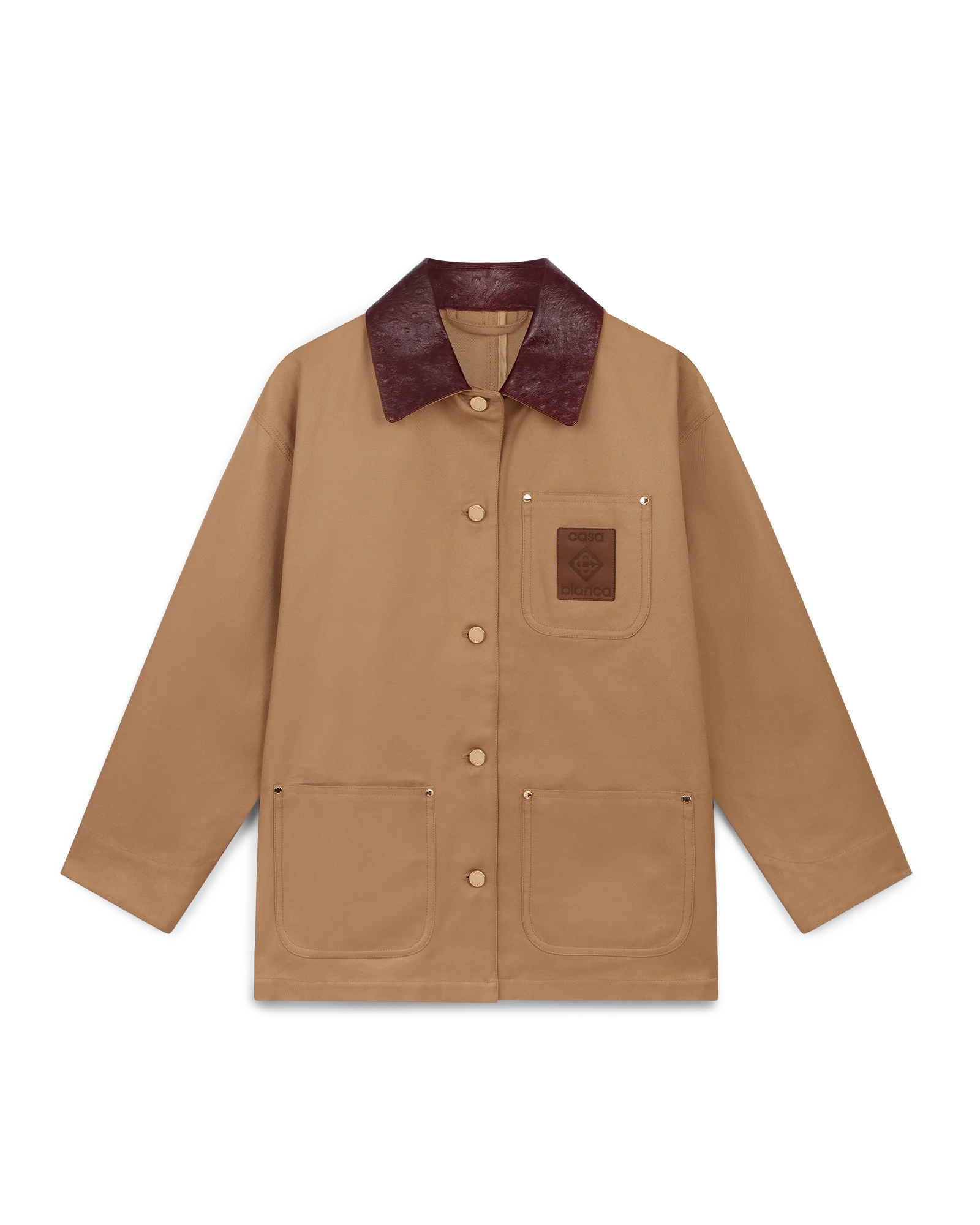 Beige Workwear Jacket