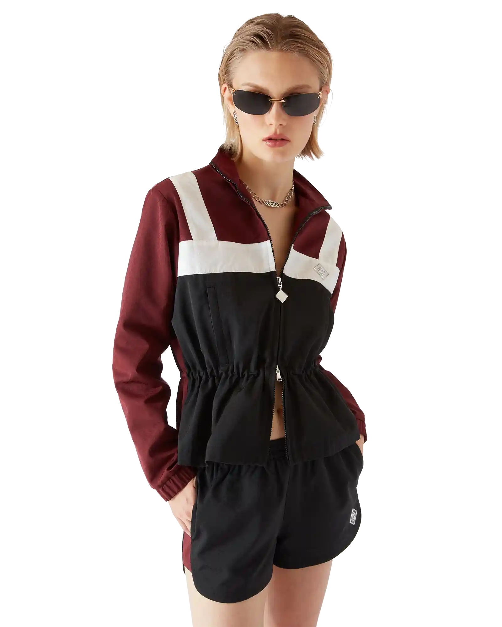 Nylon Monogram Windbreaker
