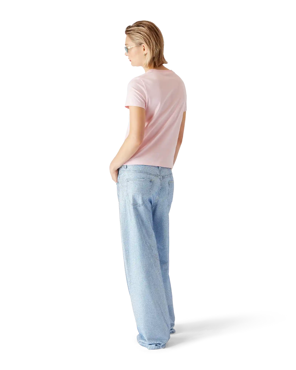 Airbrush Smiley Fitted Short Sleeve T-Shirt