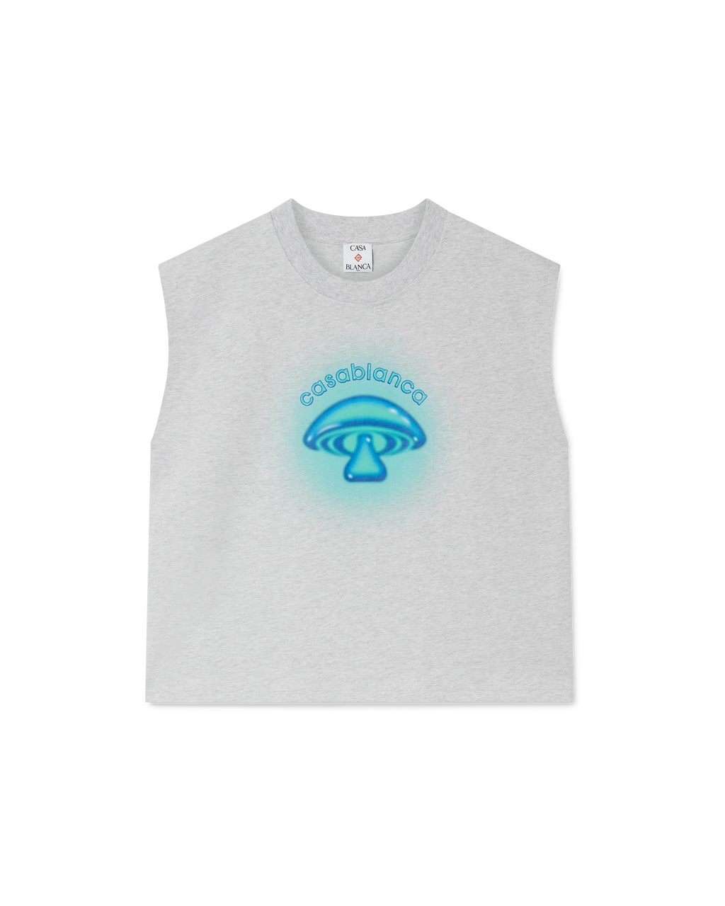 Airbrush Mushroom Sleeveless T-shirt