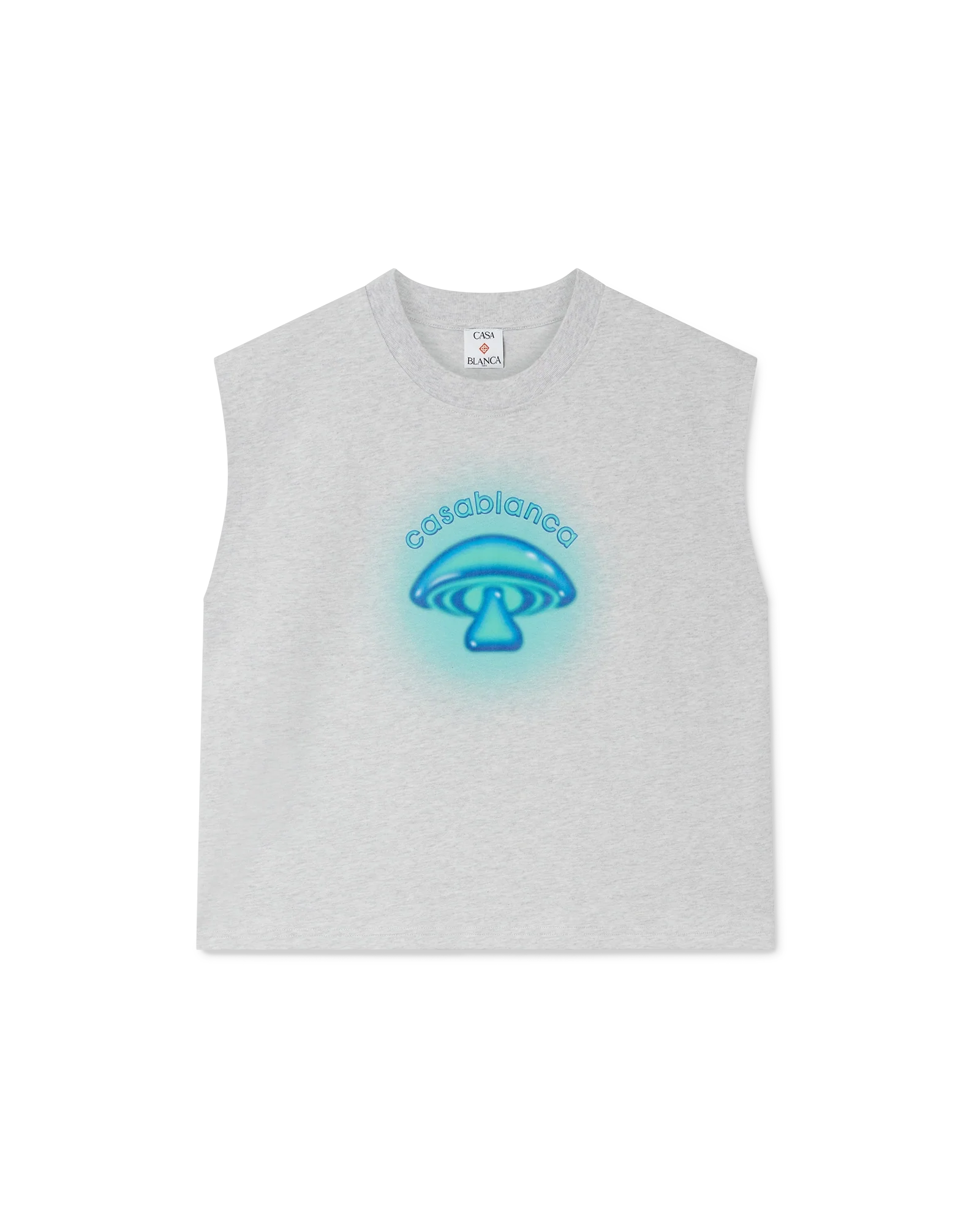 Airbrush Mushroom Sleeveless T-shirt