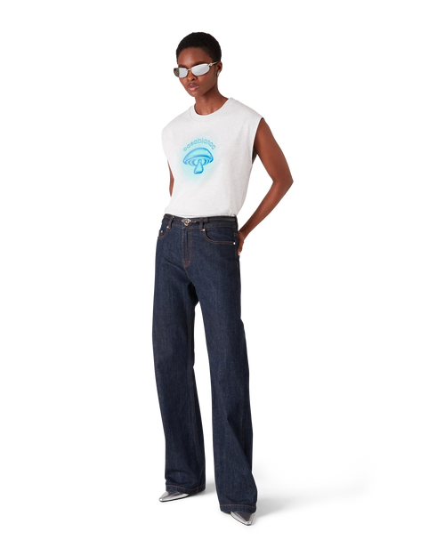 Airbrush Mushroom Sleeveless T-shirt