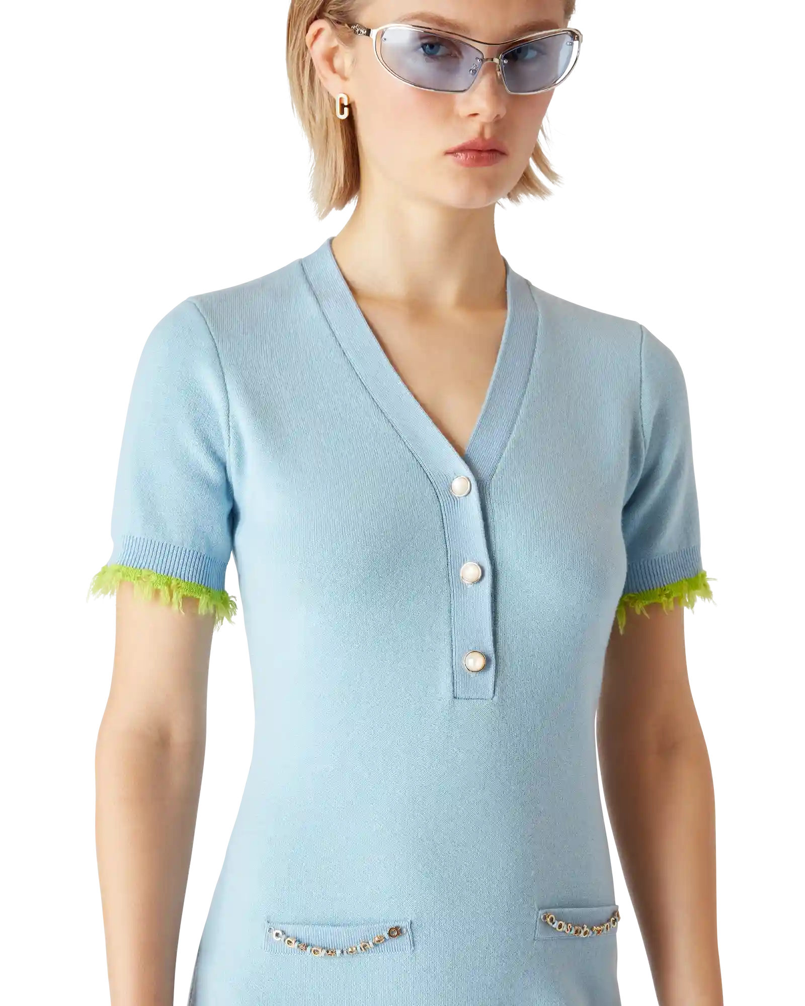 Double Face Merino Mini Dress