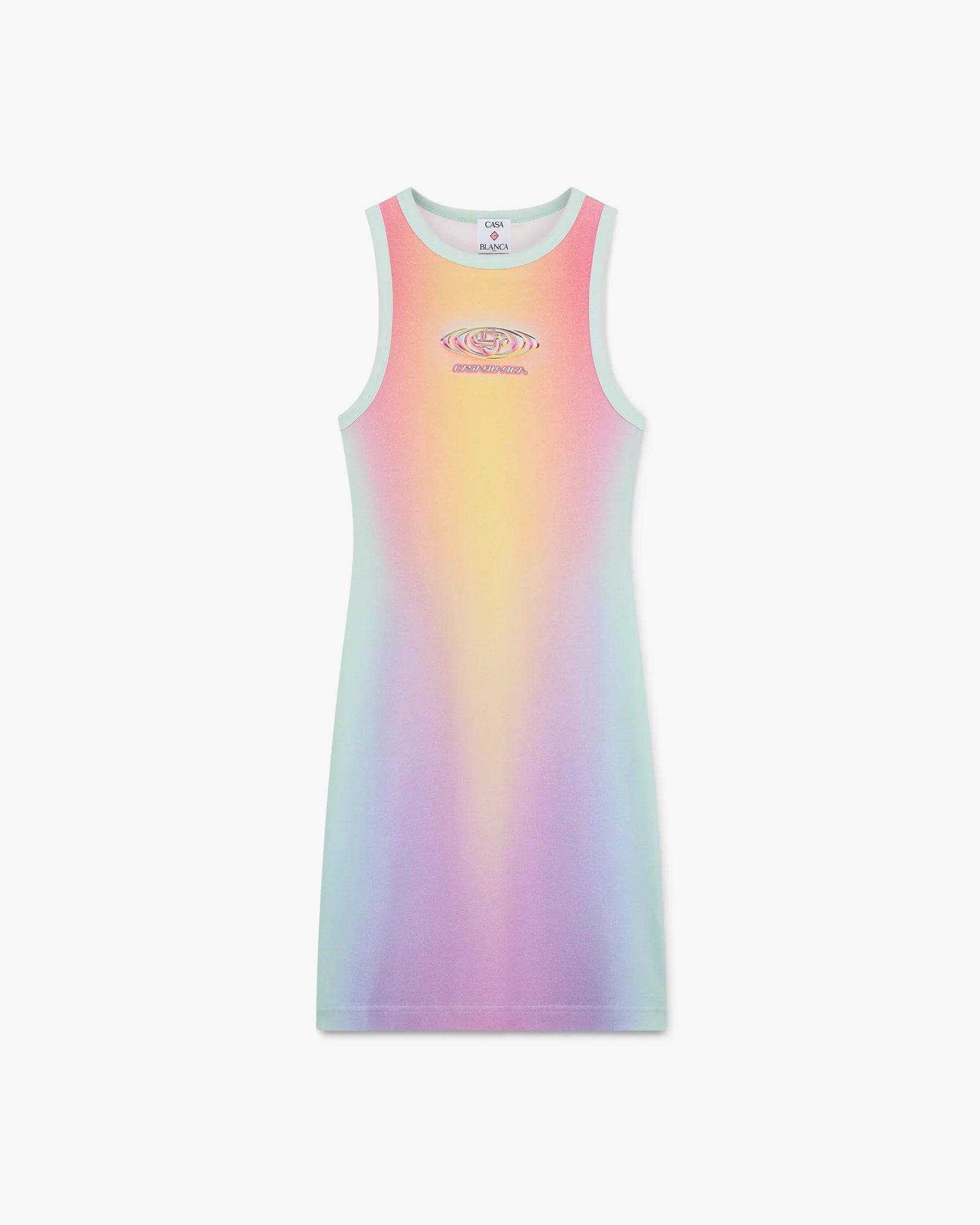 Glass Gradient Maxi Tank Dress