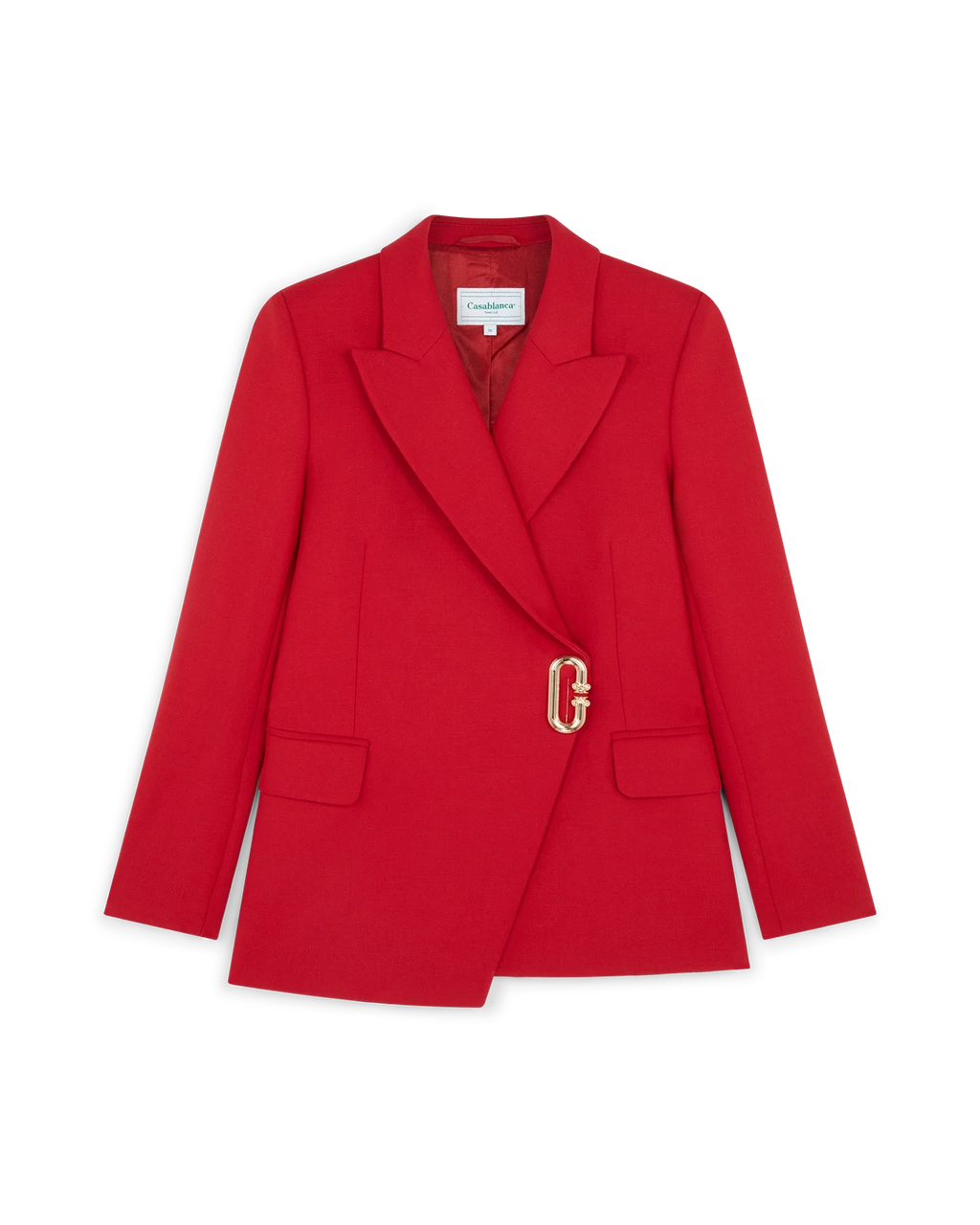 Asymmetric Double Breasted Jacket