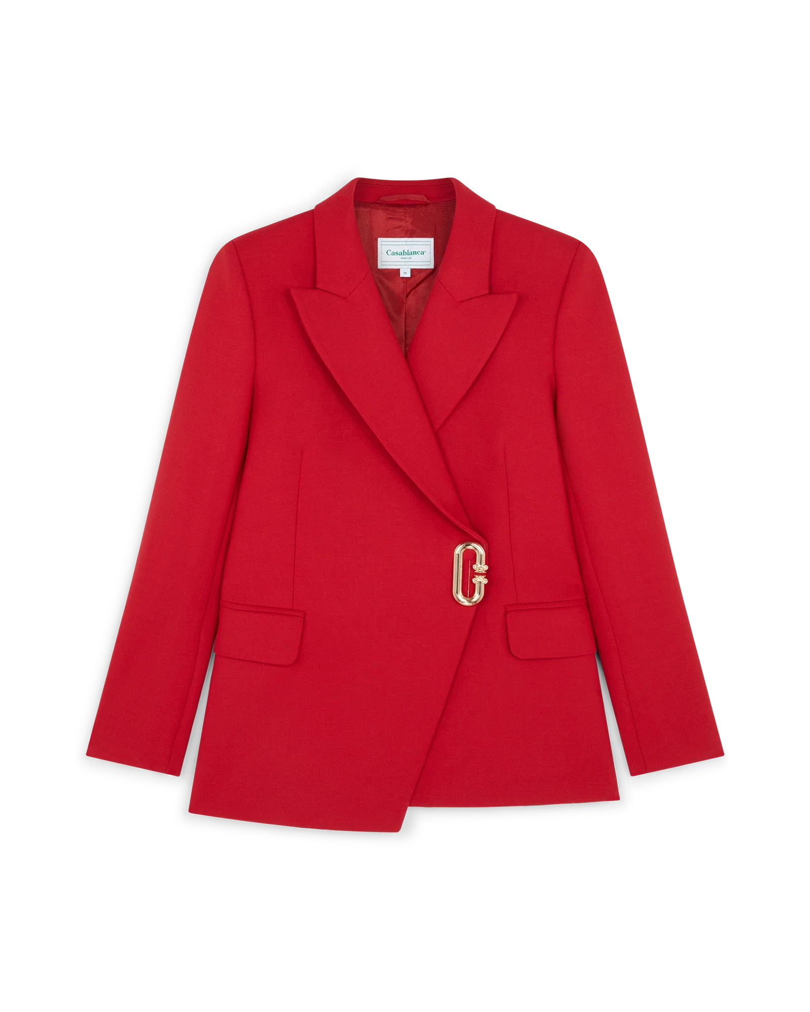 Asymmetric Double Breasted Jacket