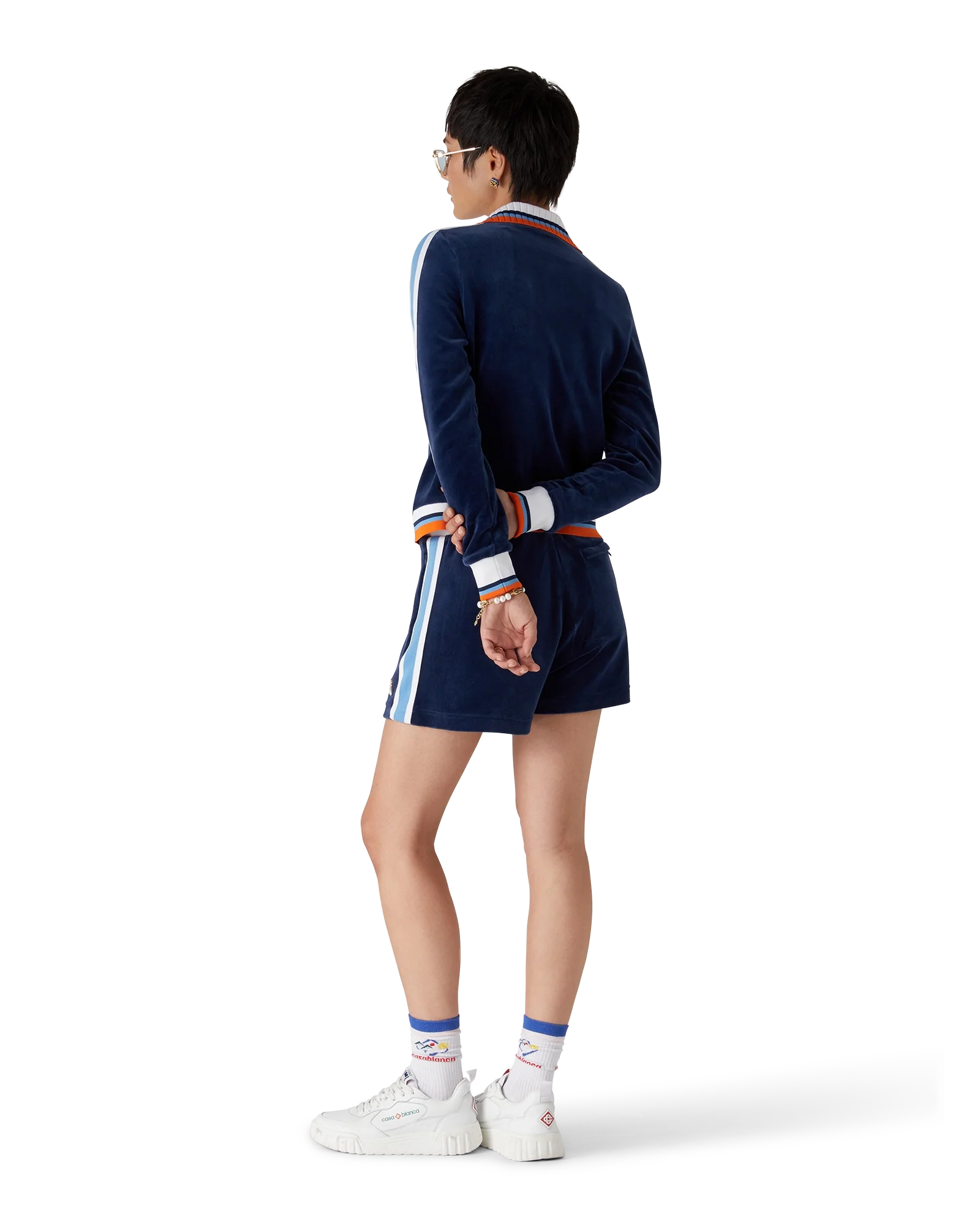 Velour Montagne Track Jacket