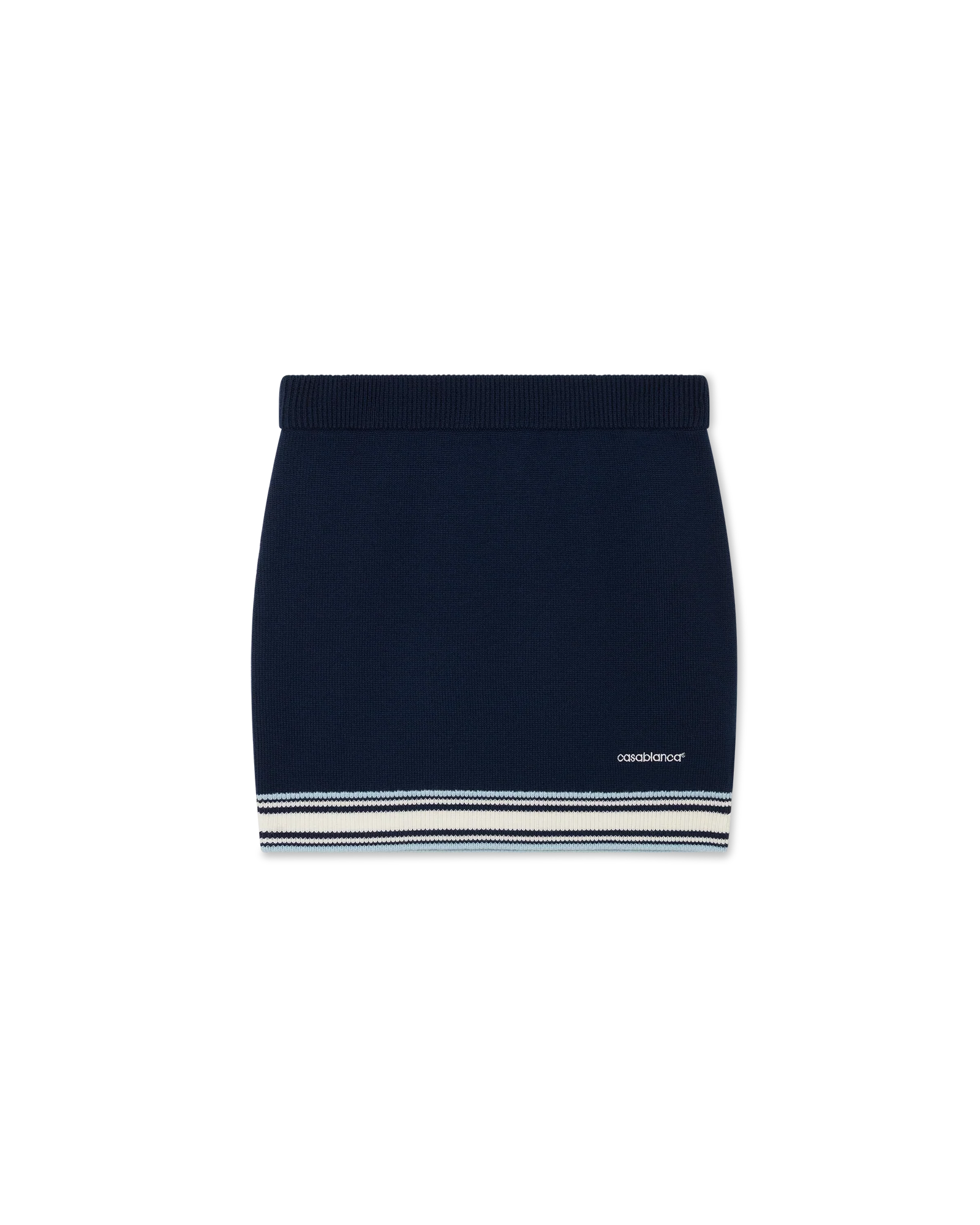 Merino Knit Tennis Skirt
