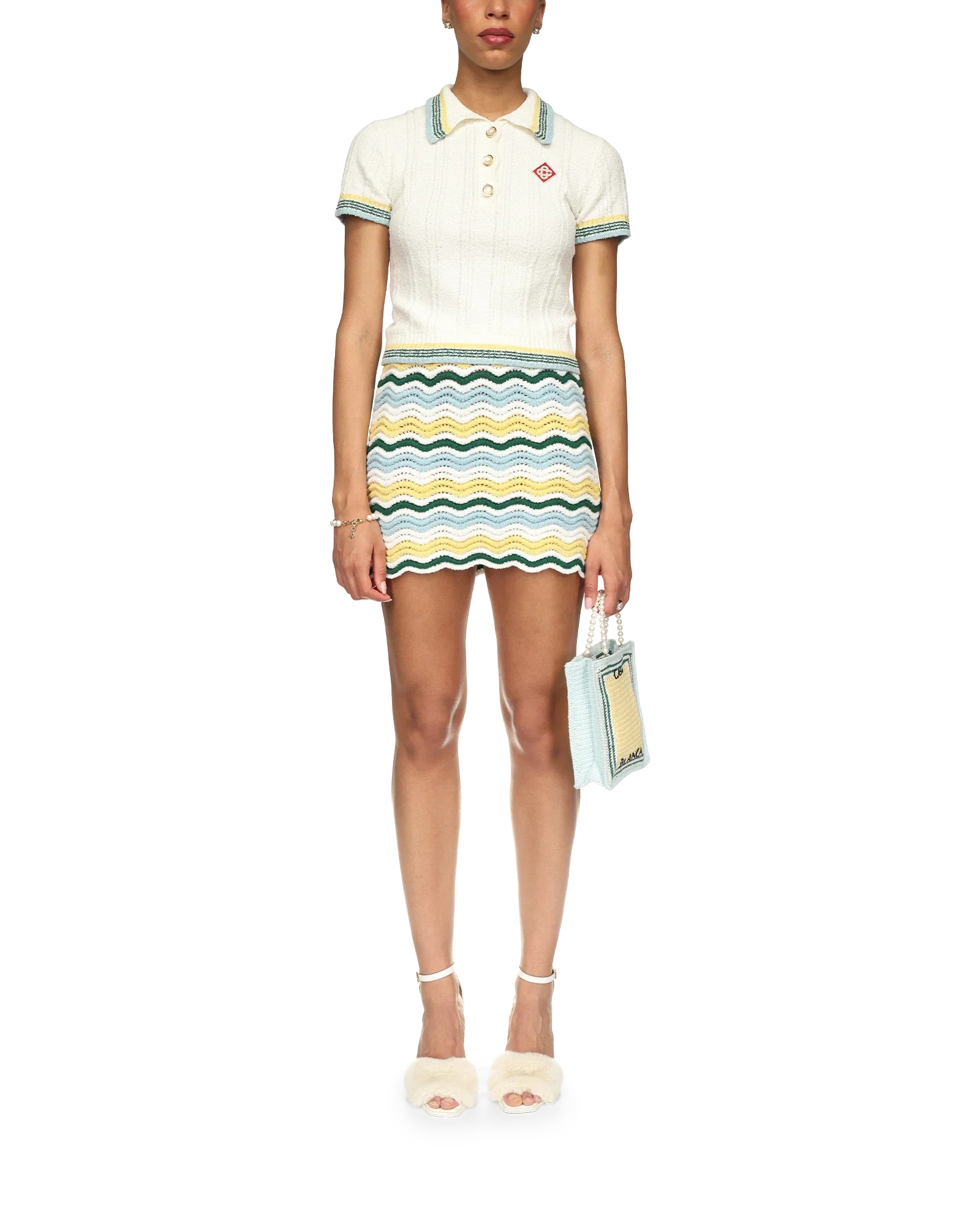 Boucle Wave Skirt