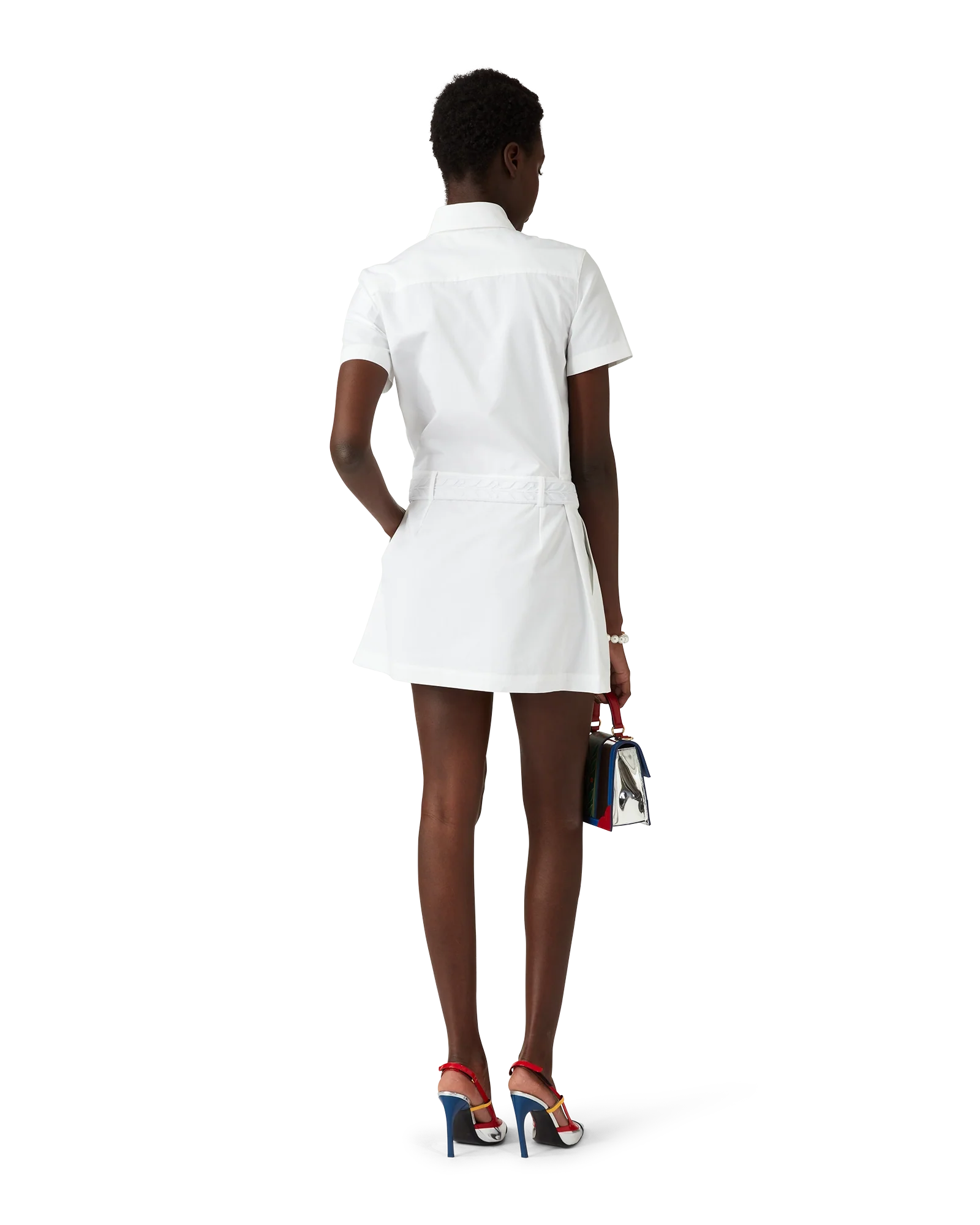 Pleated Tennis Mini Dress