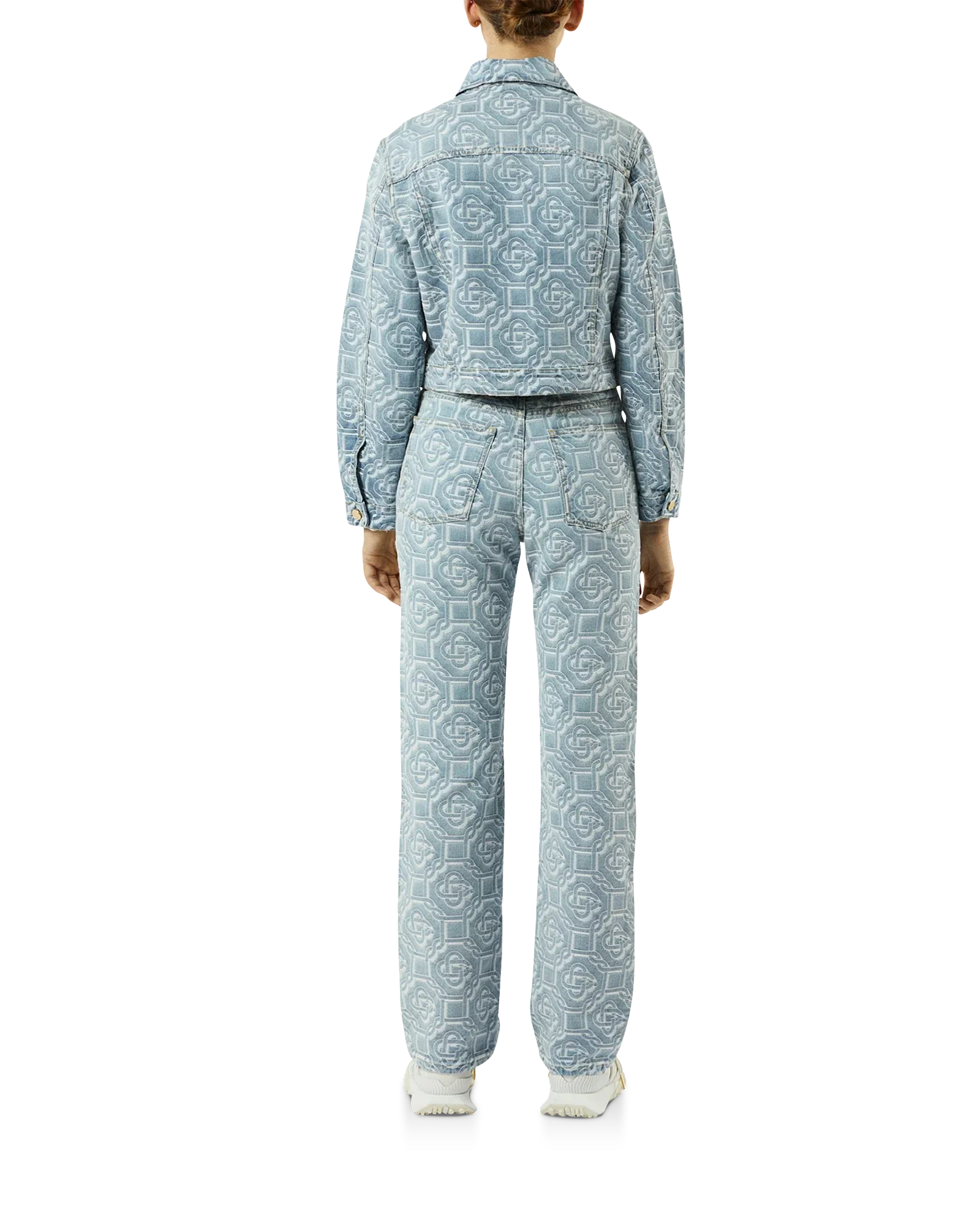 Classic Monogram Bleached Denim Pant