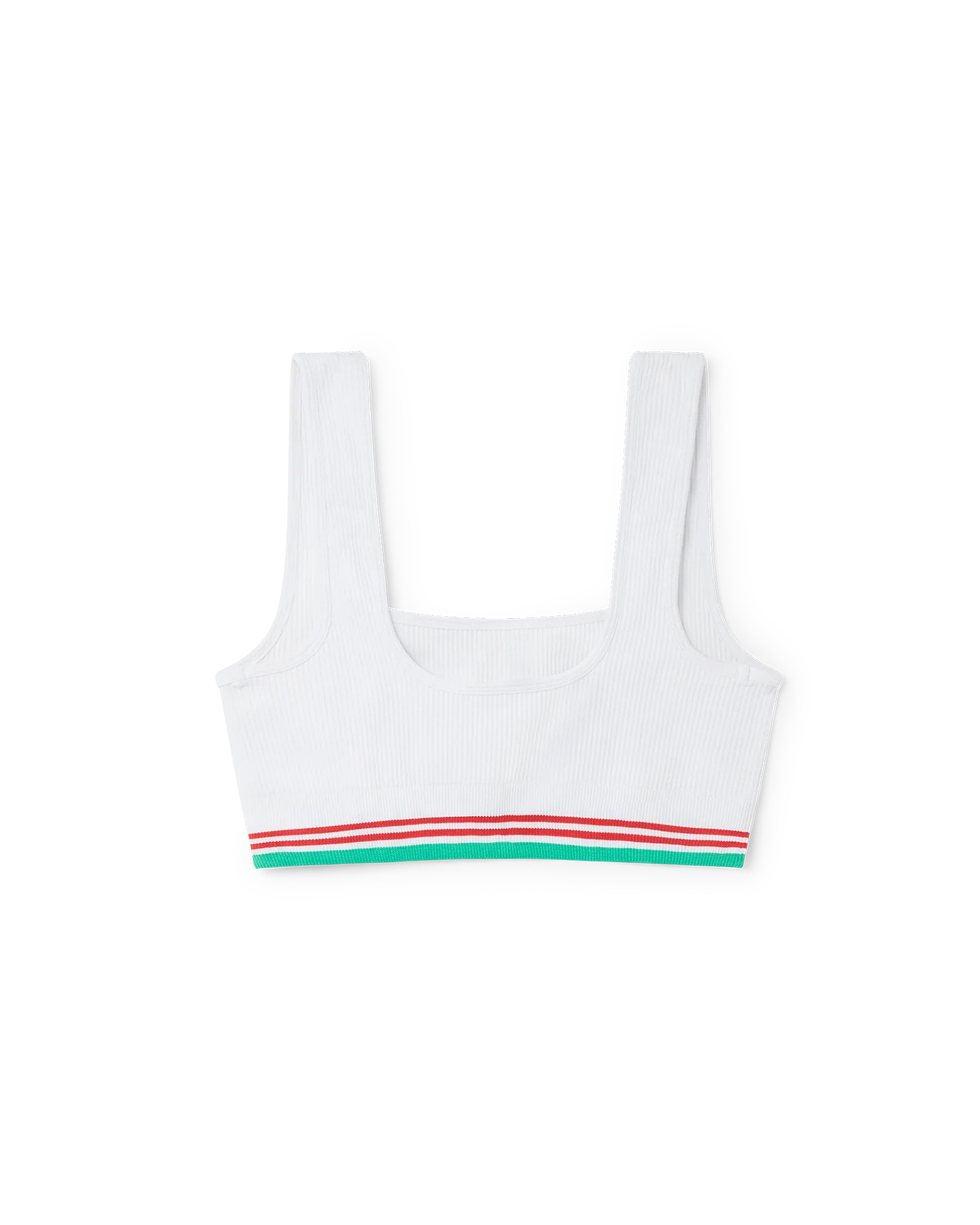 Seamless Ribbed Cycling Top