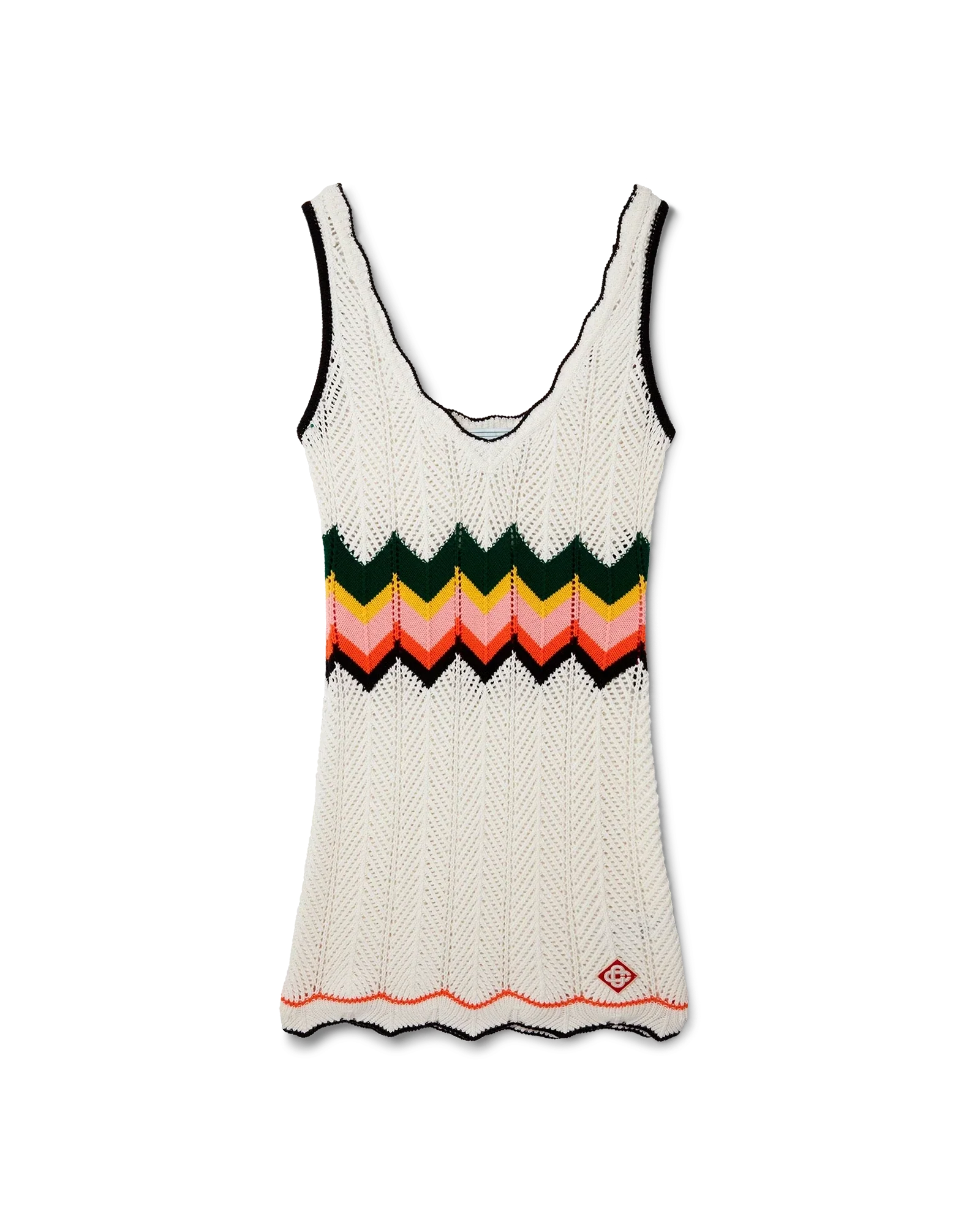 Chevron Lace Dress