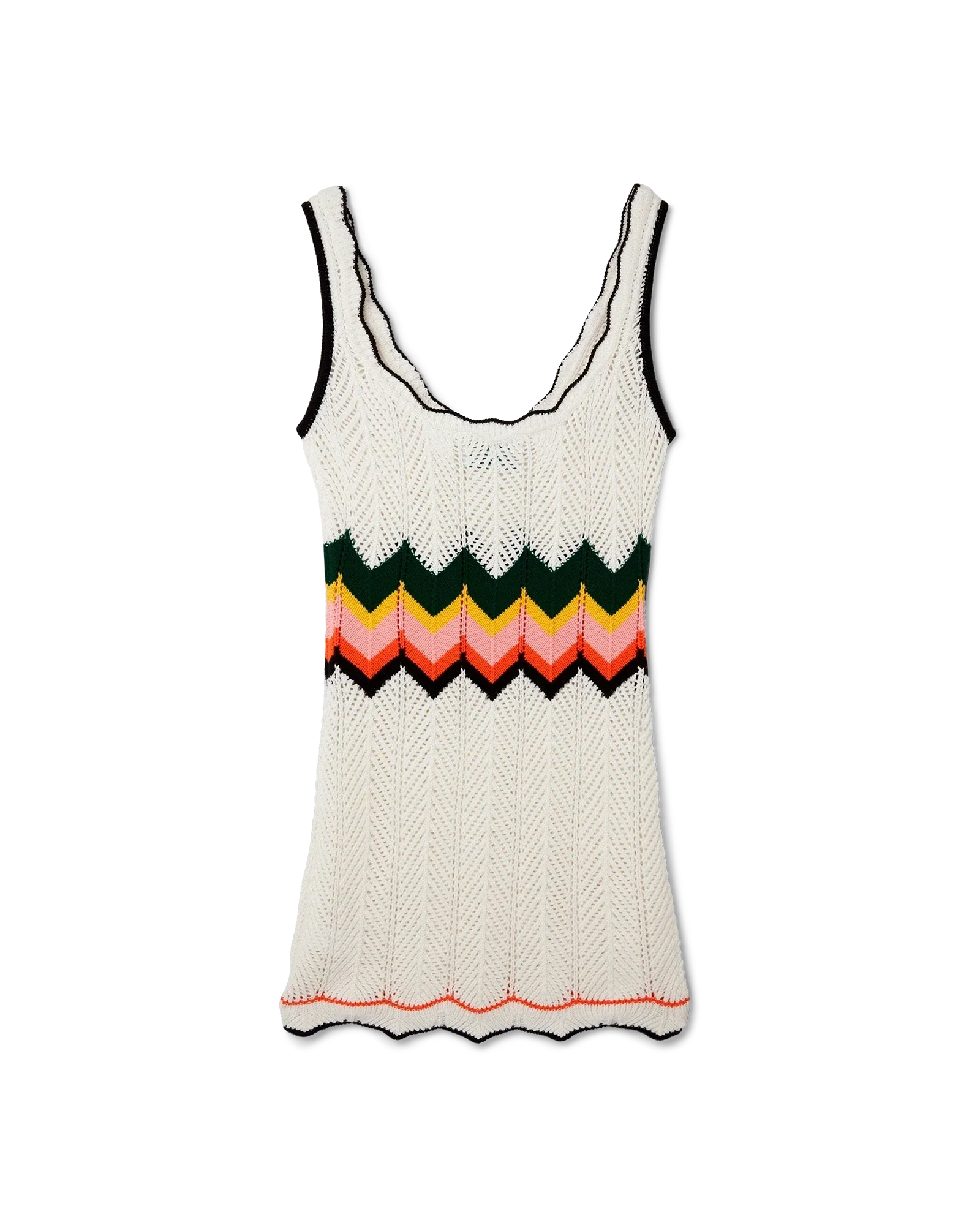 Chevron Lace Dress