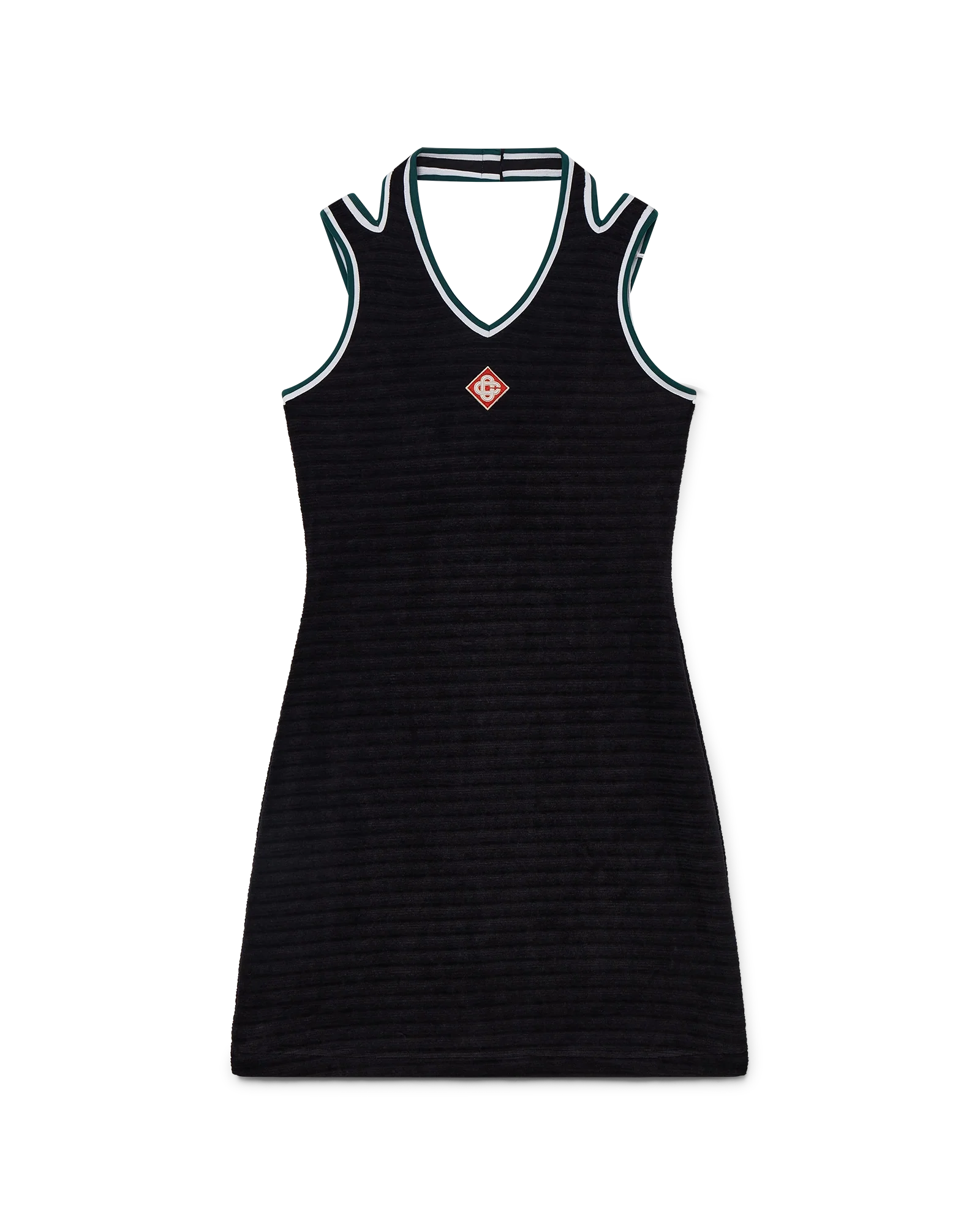 Textured Velour Tennis Dress