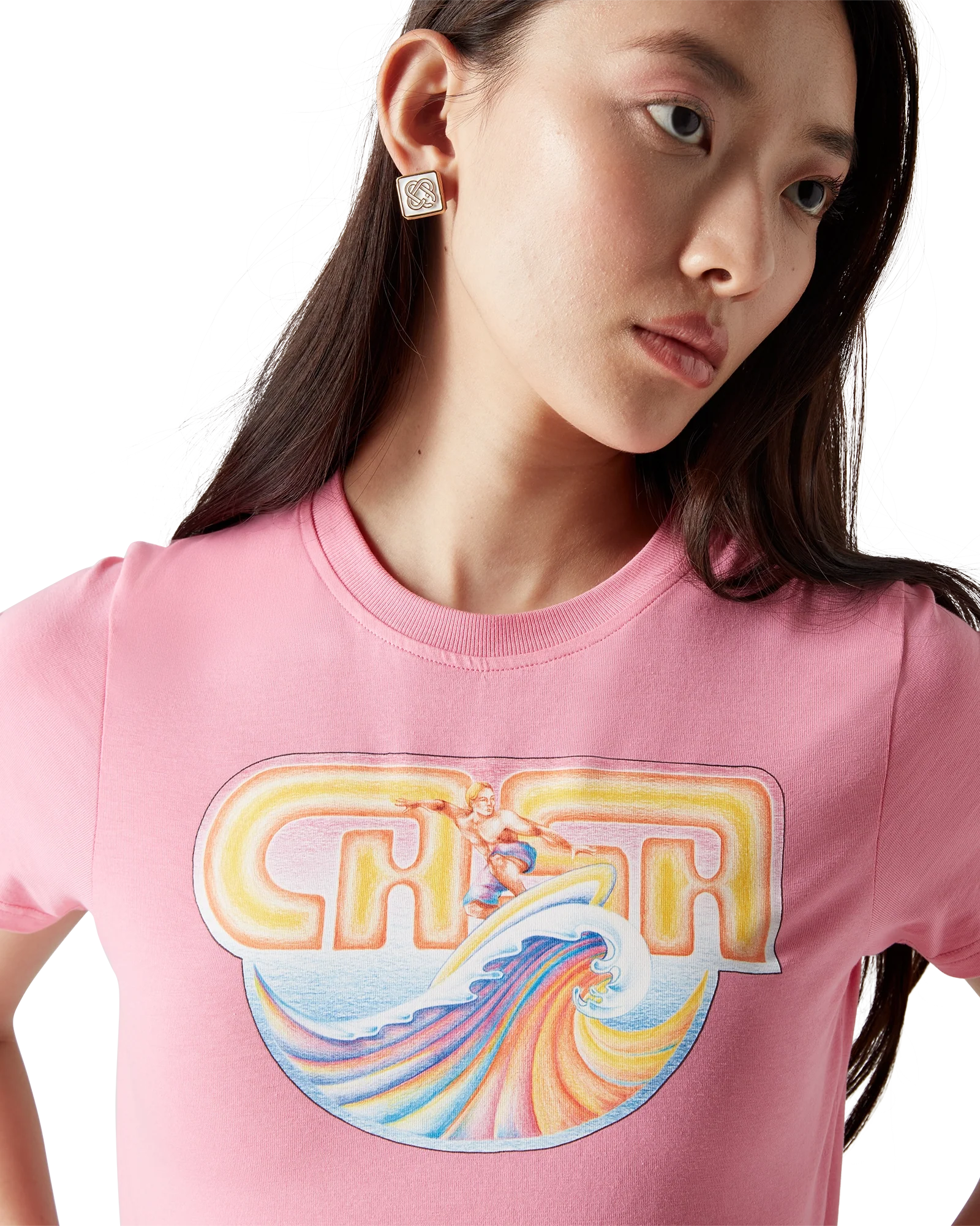 Casa Surf Cropped Short Sleeve T-Shirt