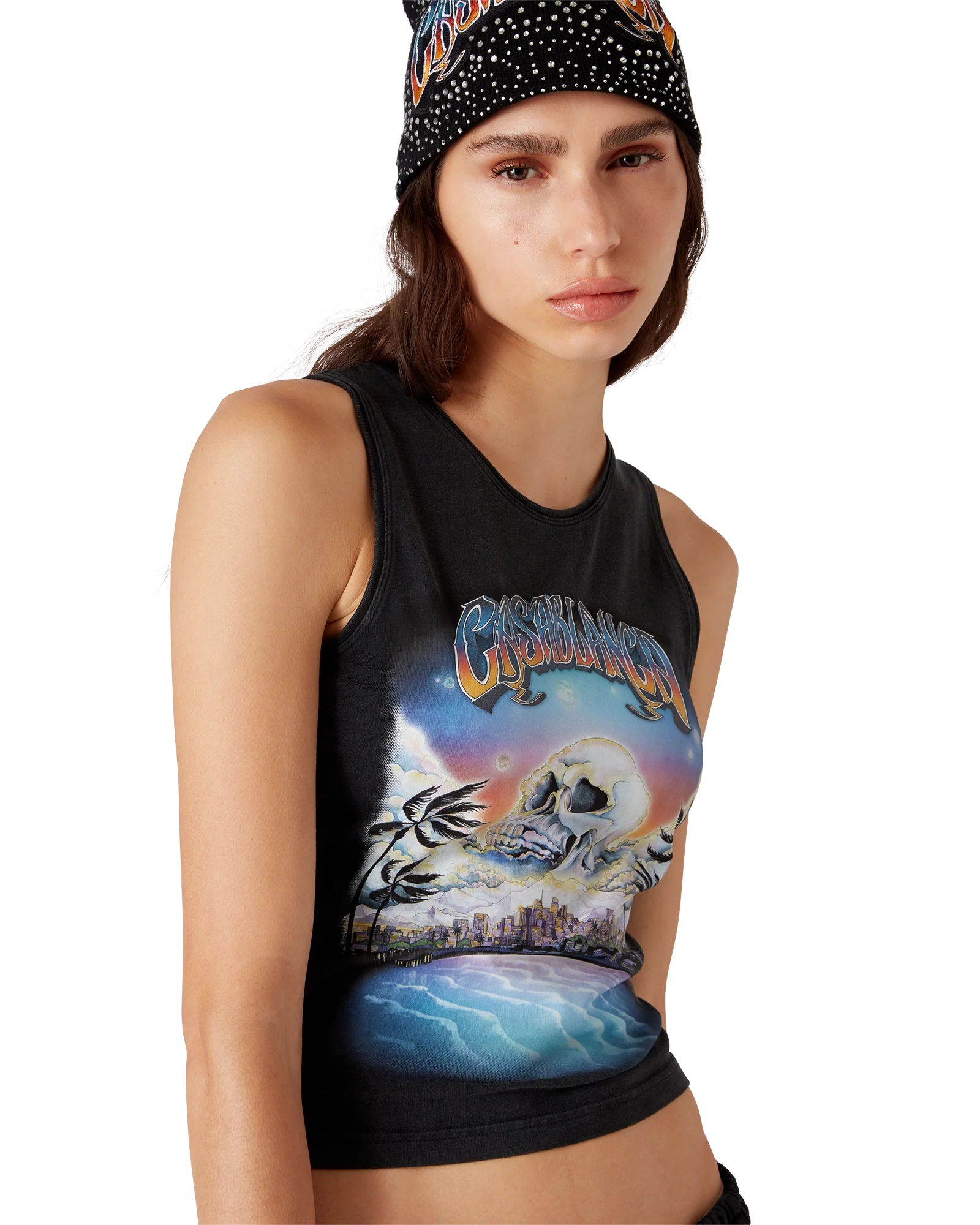 La Prémonition Cropped Tank Top