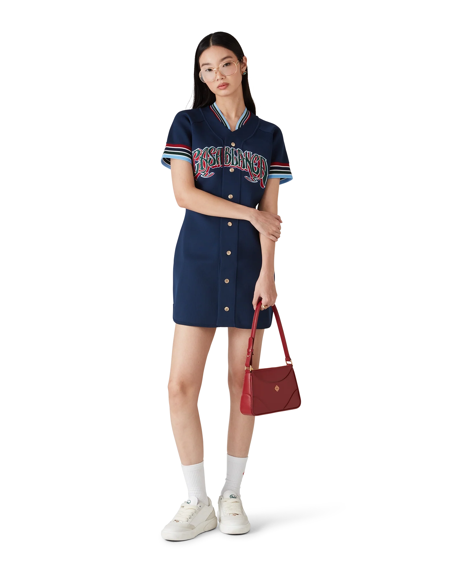 Knit Baseball Dress