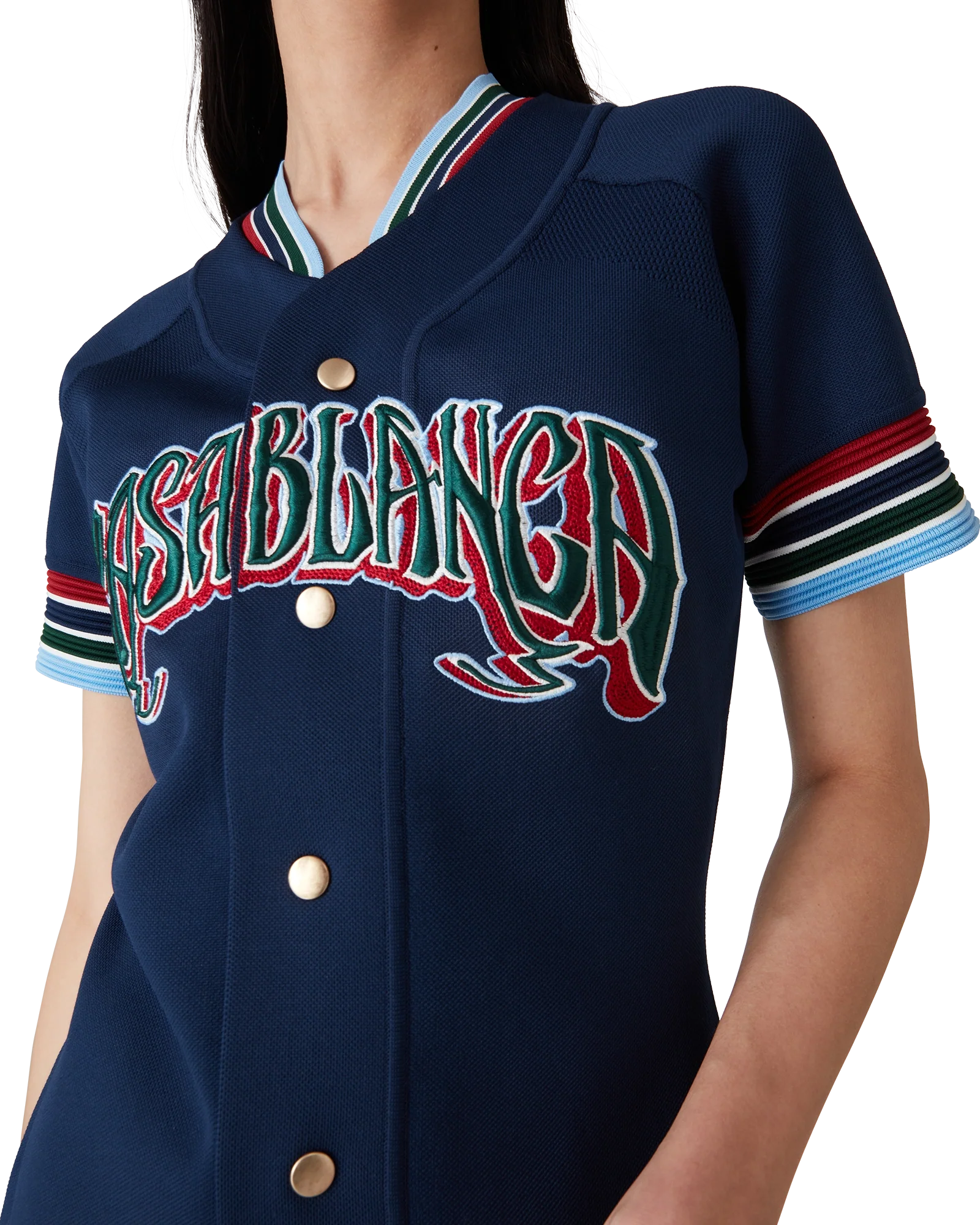 Knit Baseball Dress