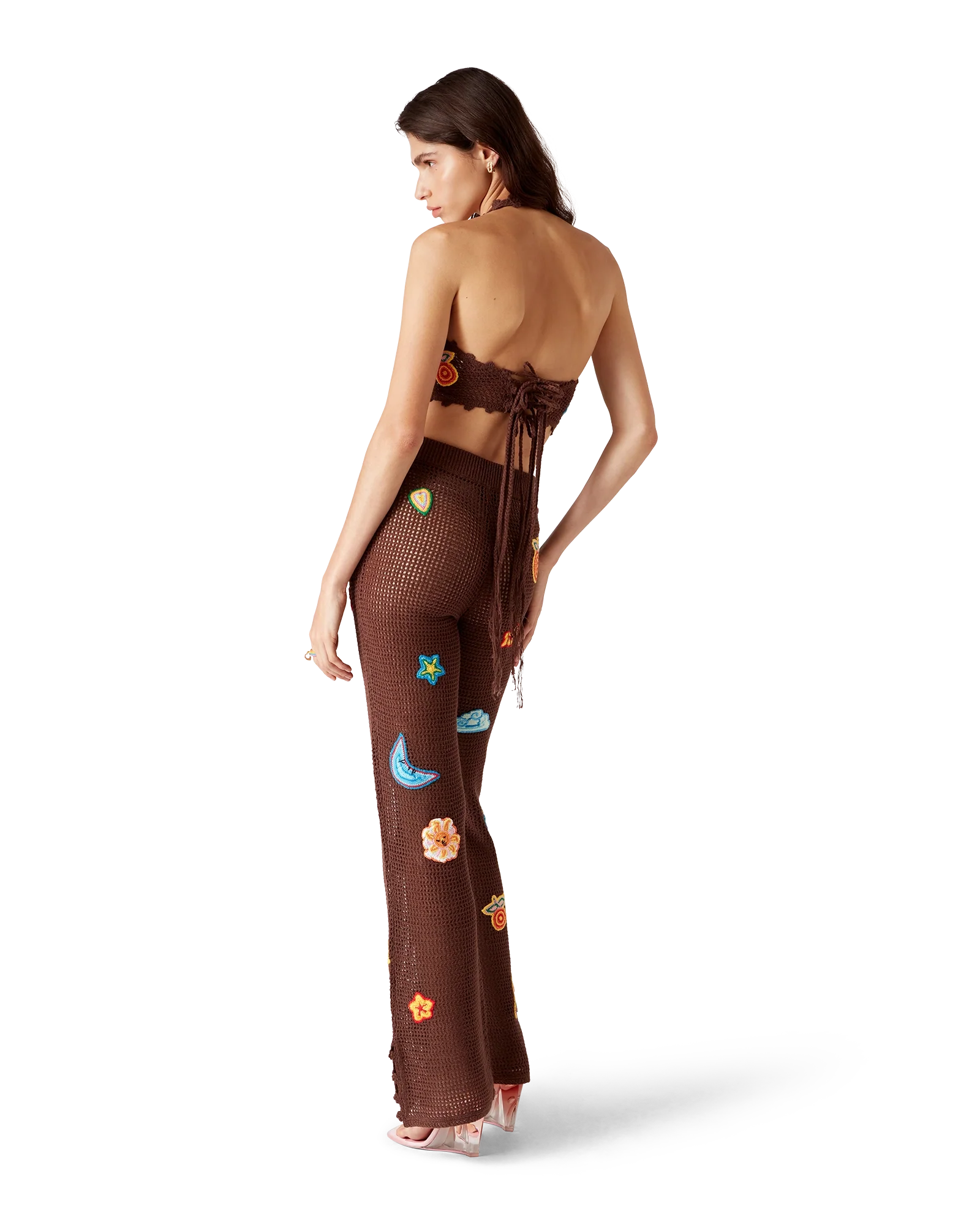 Motif Crochet Trousers