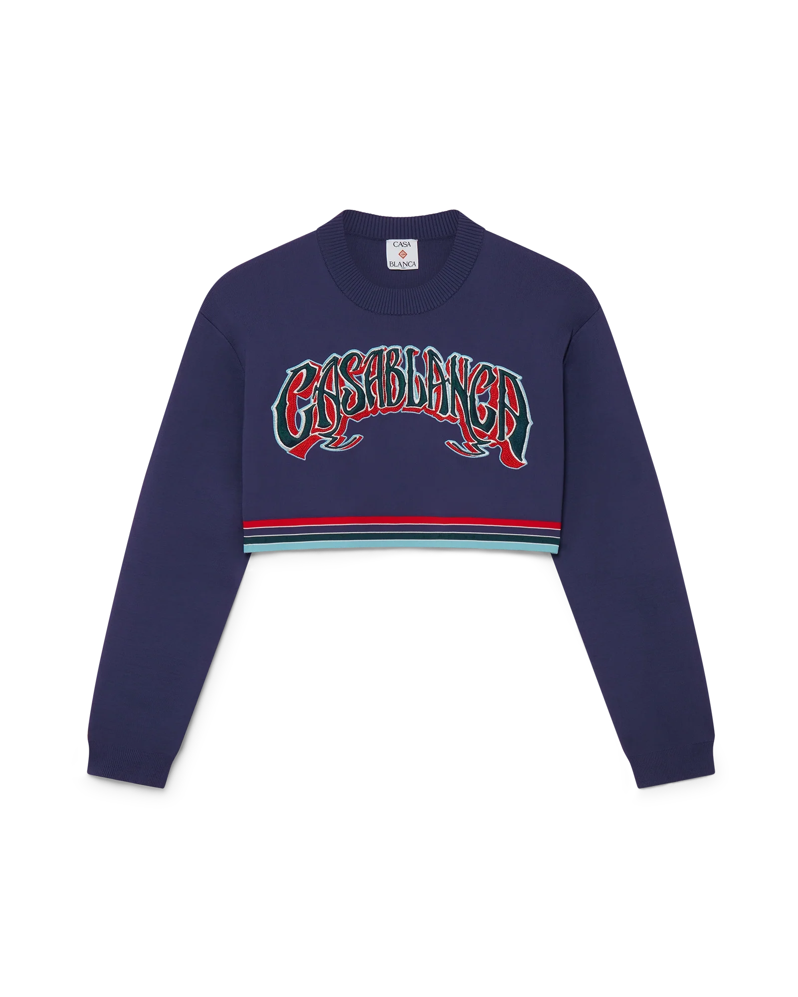 Baseball Cropped Jumper
