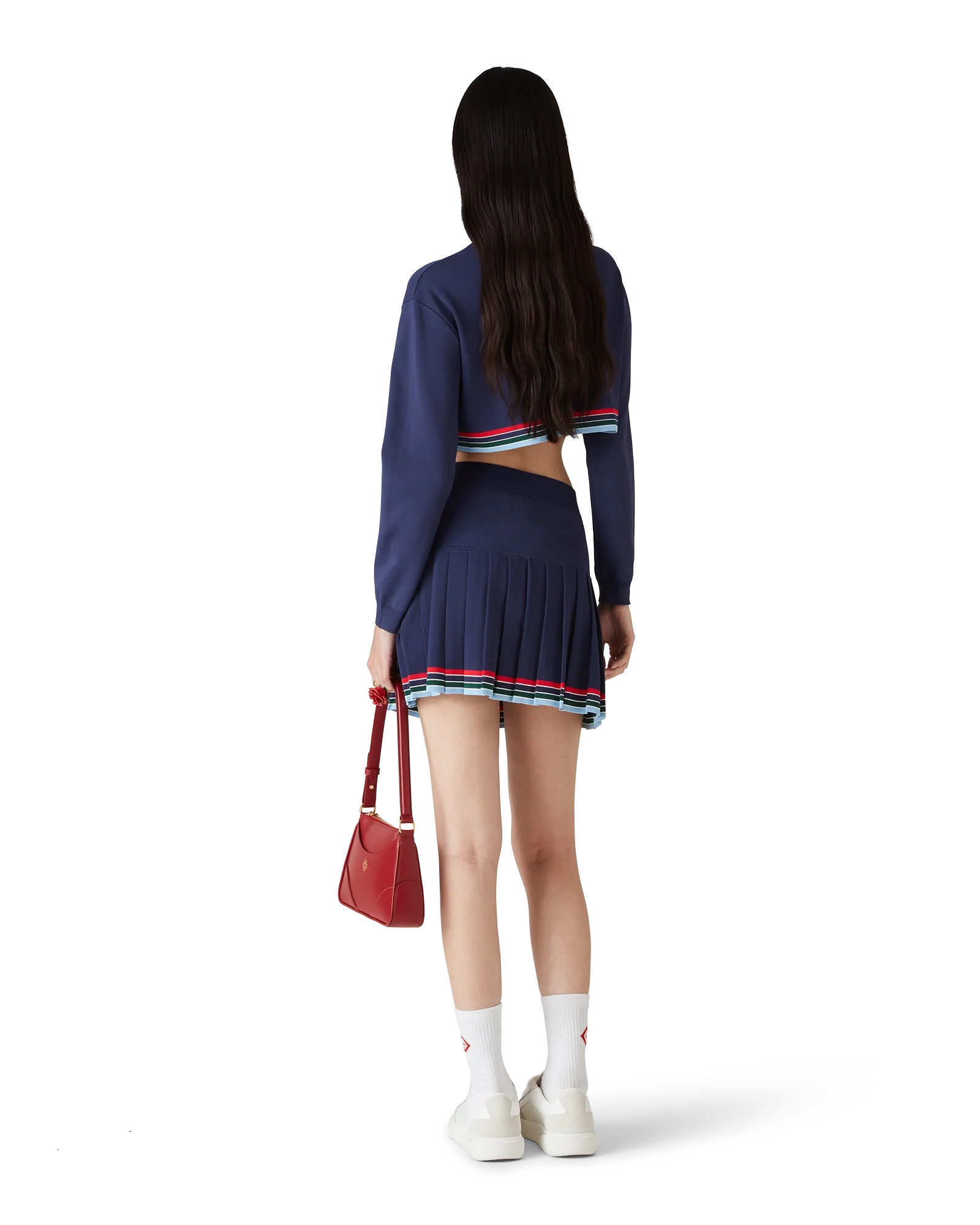 Baseball Cropped Jumper