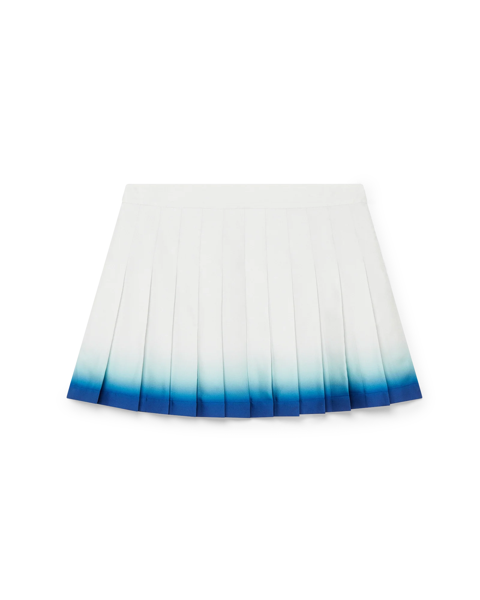 Casa Way Skate Pleated Silk Skirt