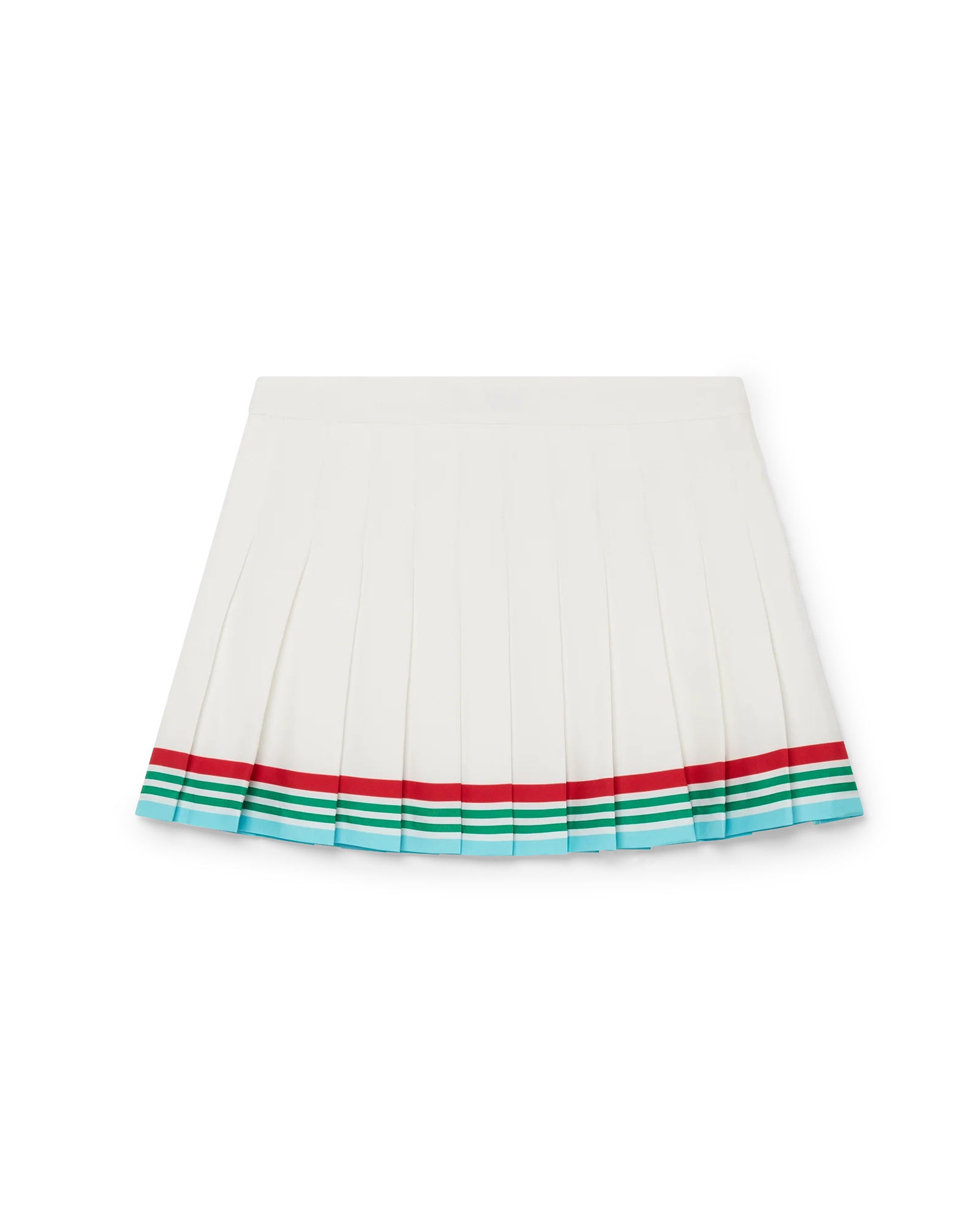 Casa Way World Series Pleated Silk Skirt