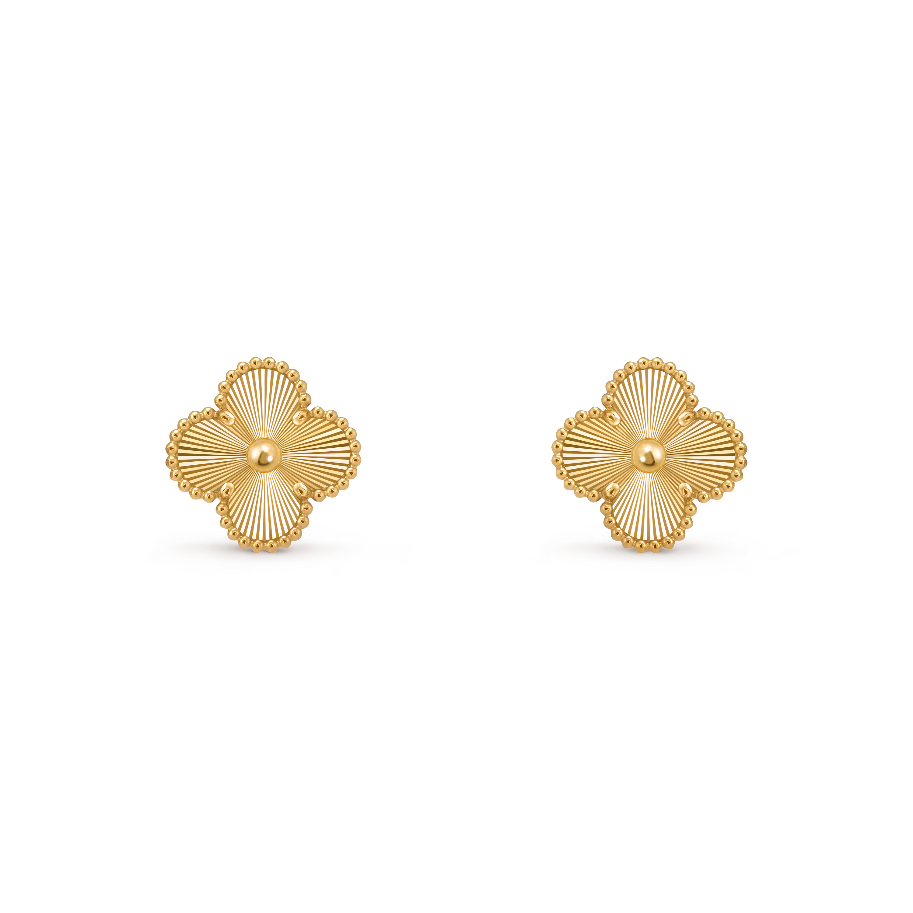 AV four leaf clover earrings