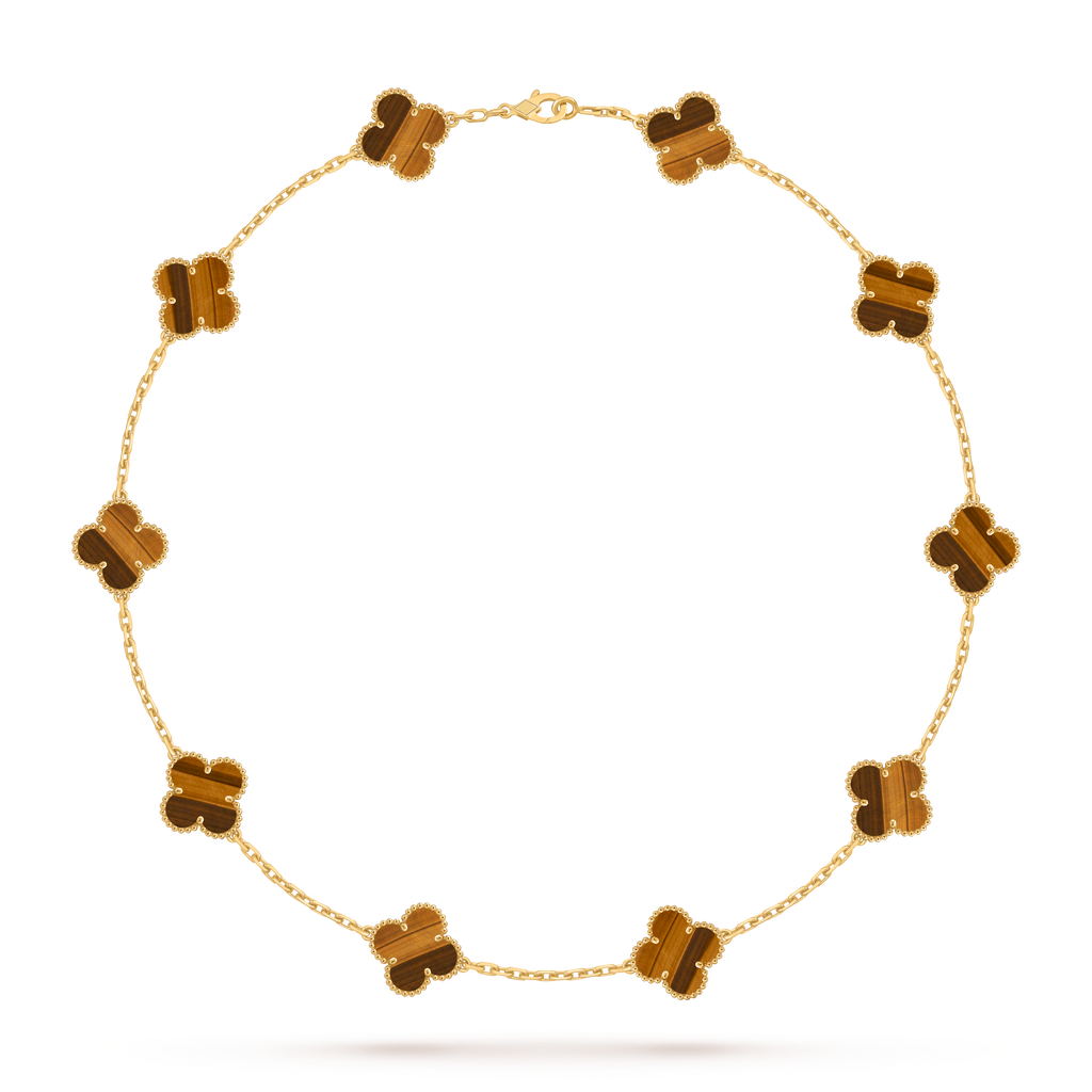 AV four leaf clover necklace, 10 motifs