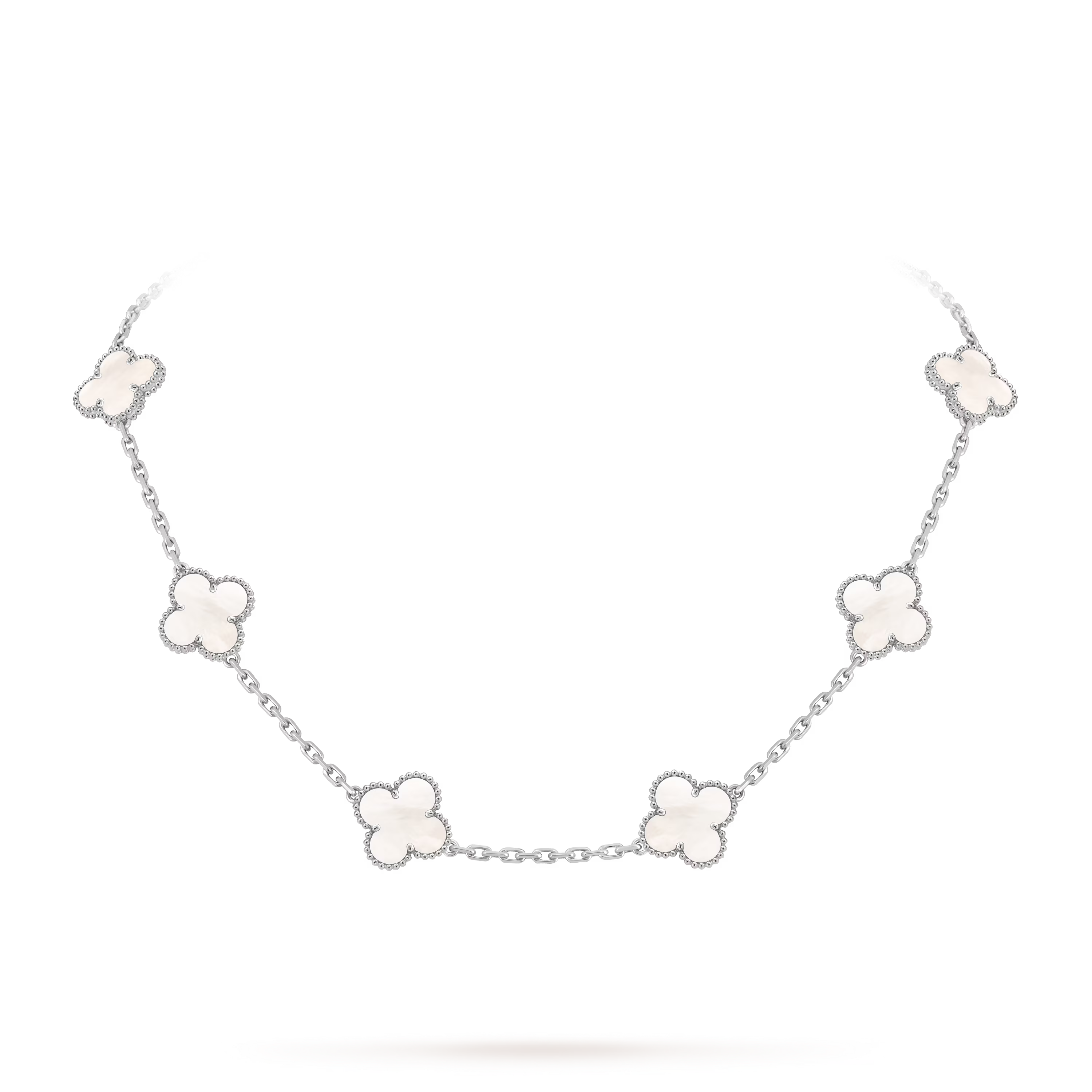 AV four leaf clover necklace, 10 motifs