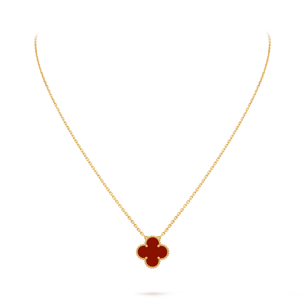 AV four leaf clover necklace