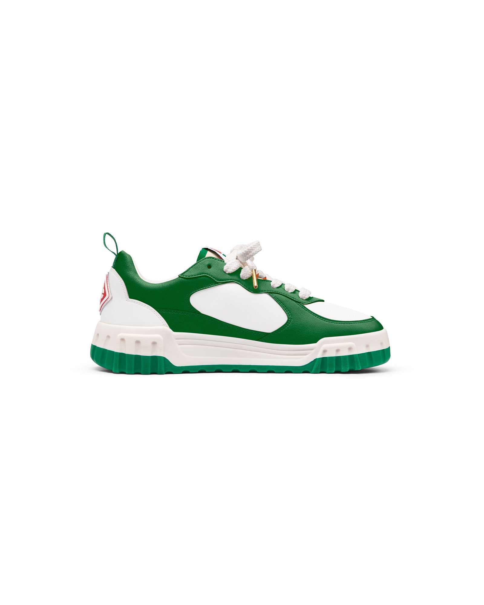 Men's Court Green & White Sneakers