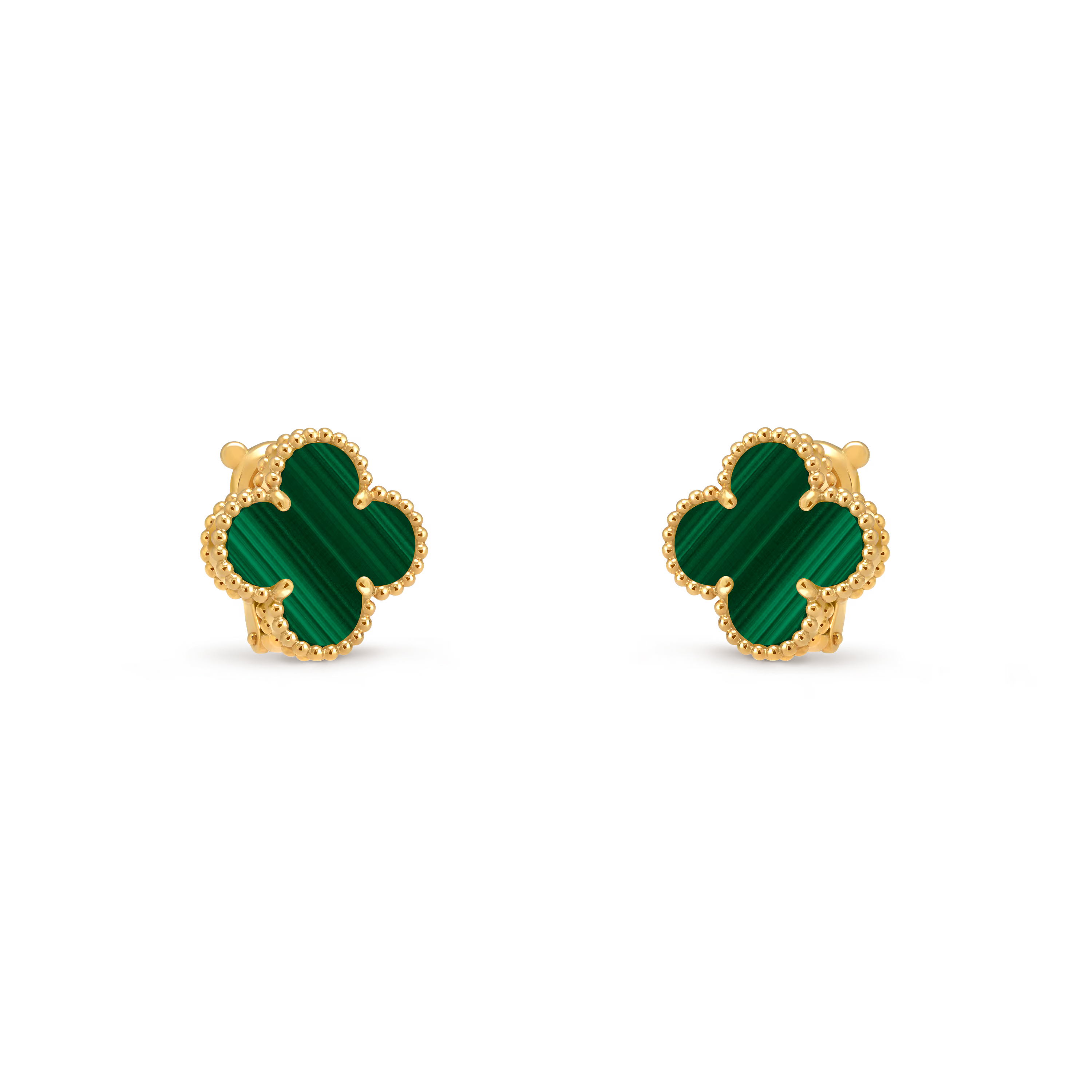 AV four leaf clover earrings