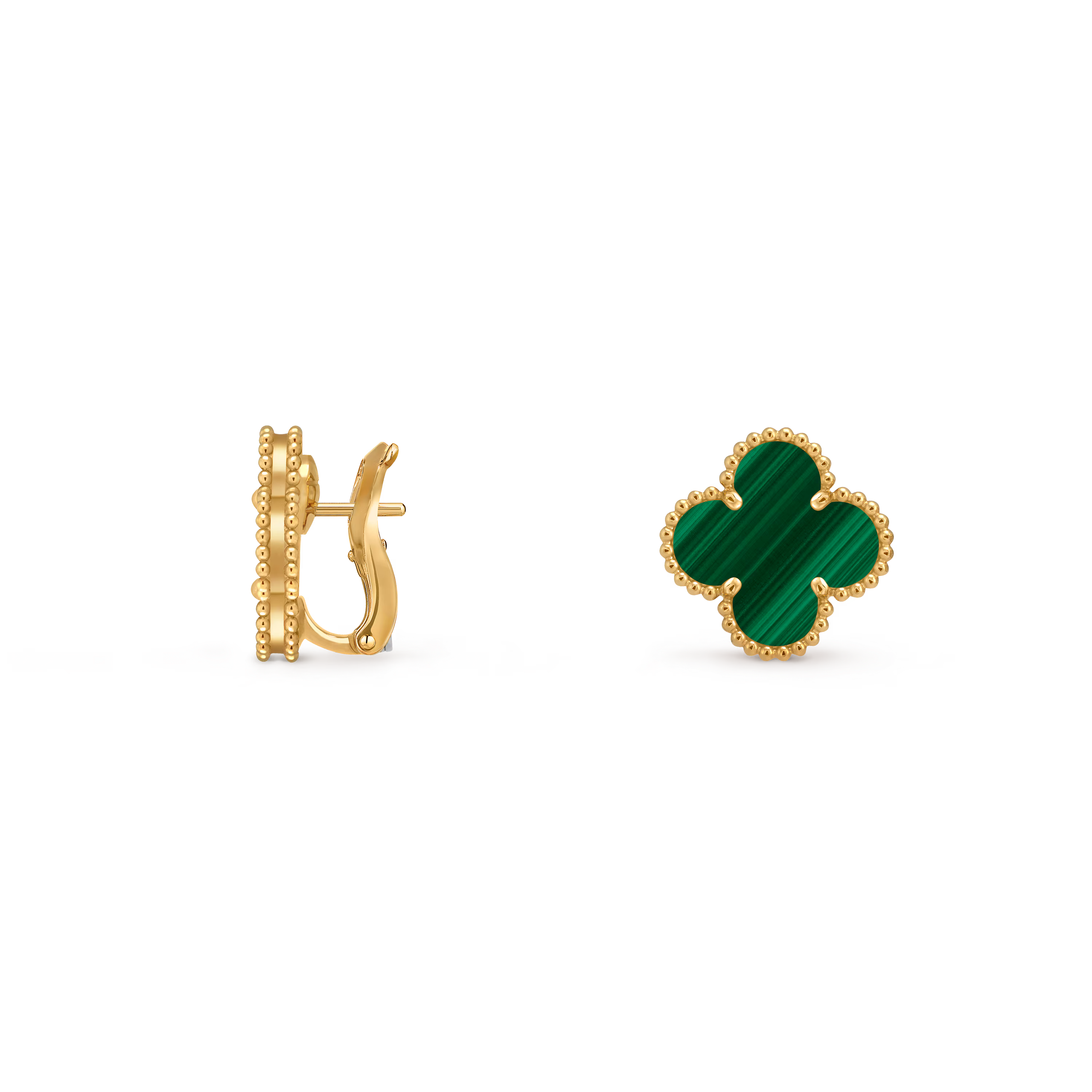 AV four leaf clover earrings