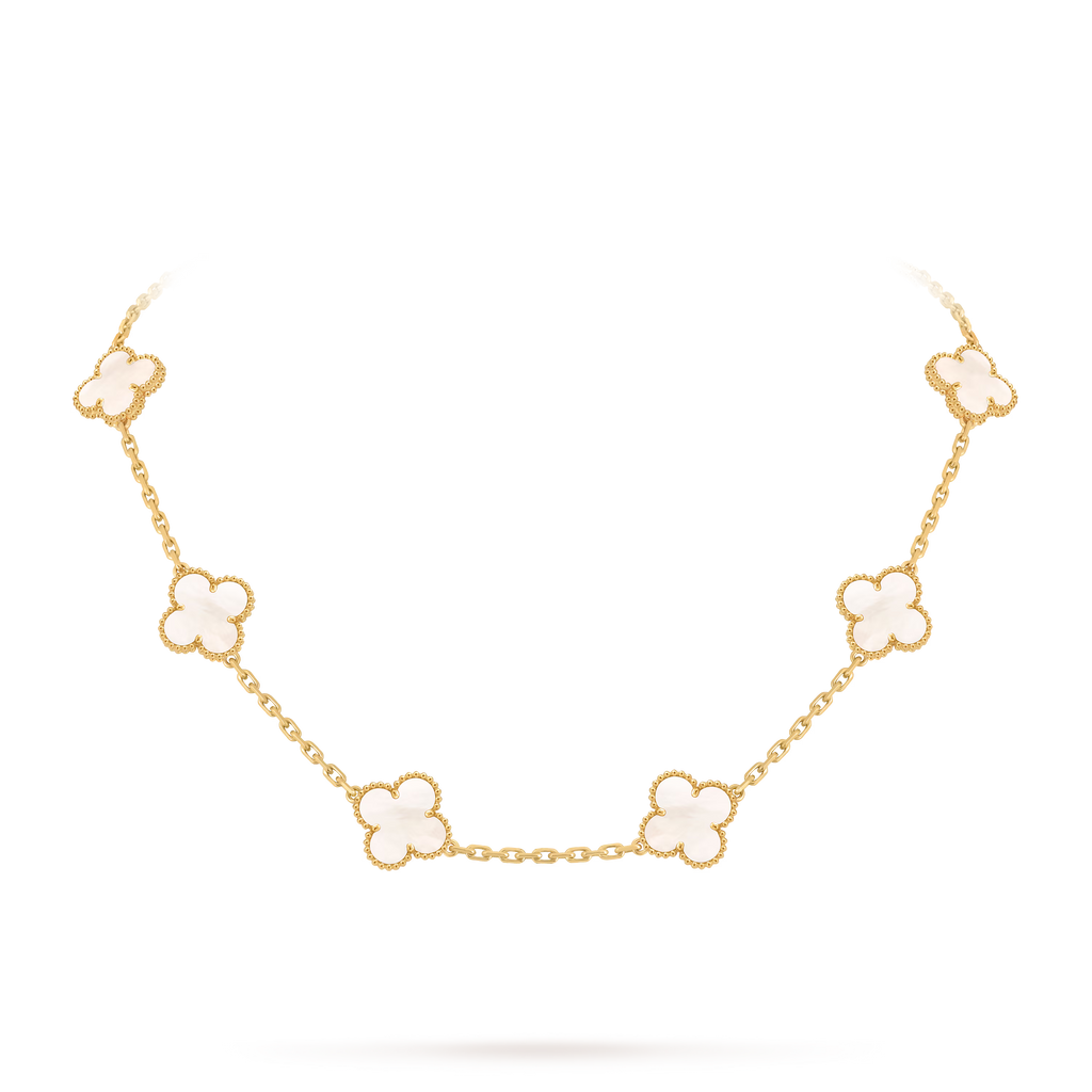 AV four leaf clover necklace, 10 motifs