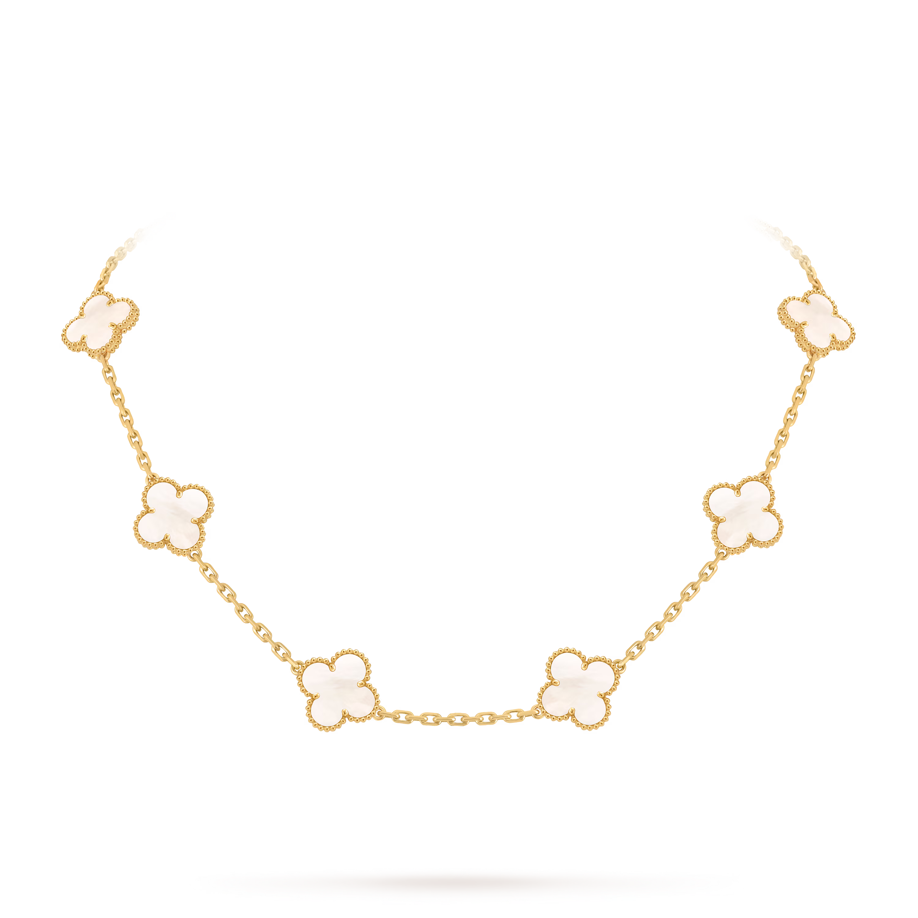 AV four leaf clover necklace, 10 motifs