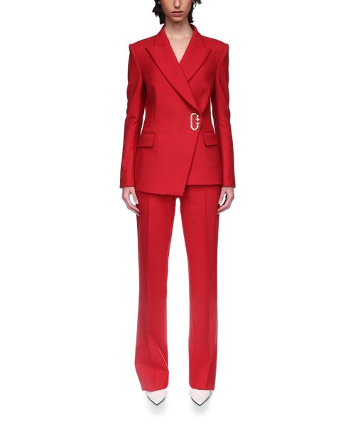 Asymmetric Double Breasted Jacket