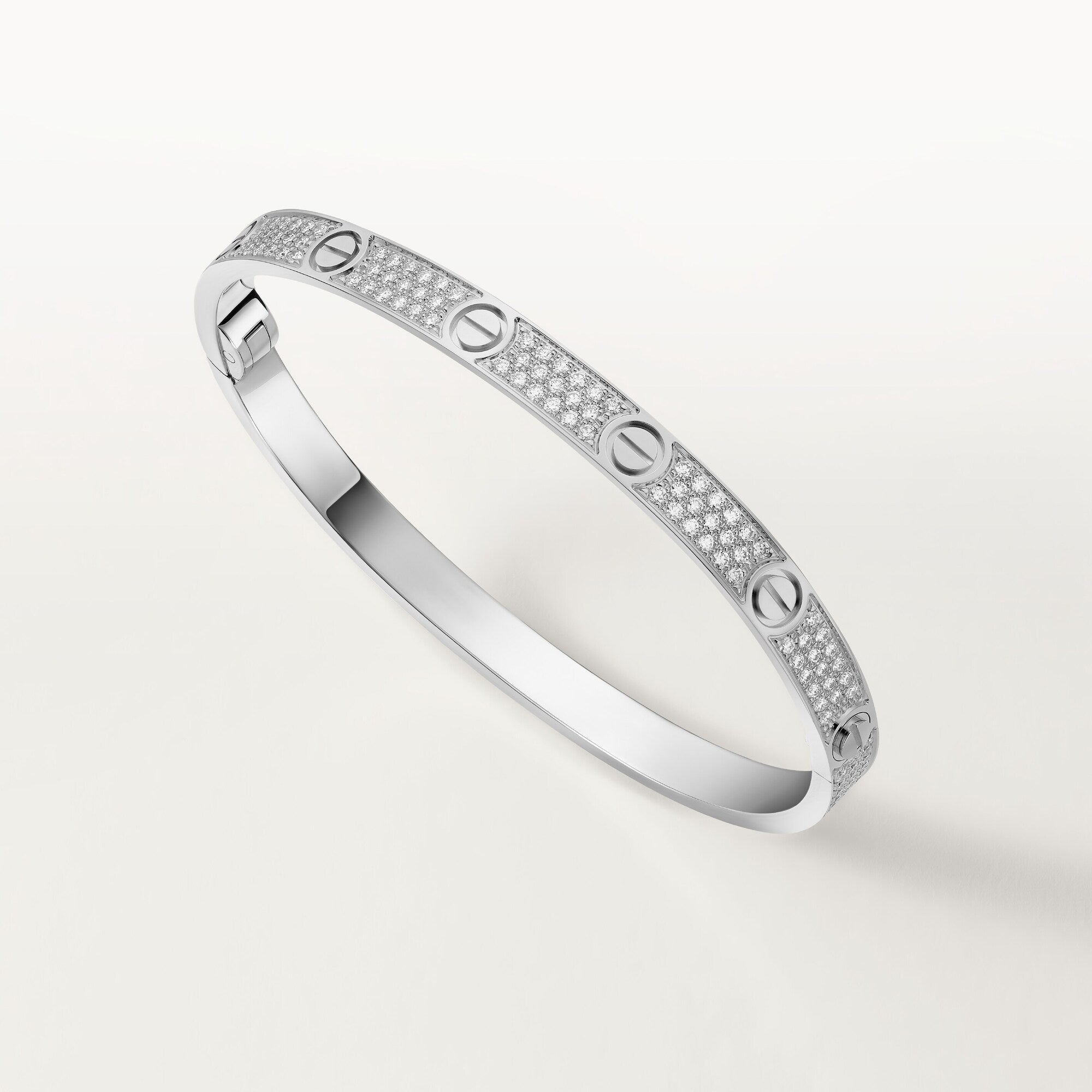 AV Amour bracelet, medium model, paved
