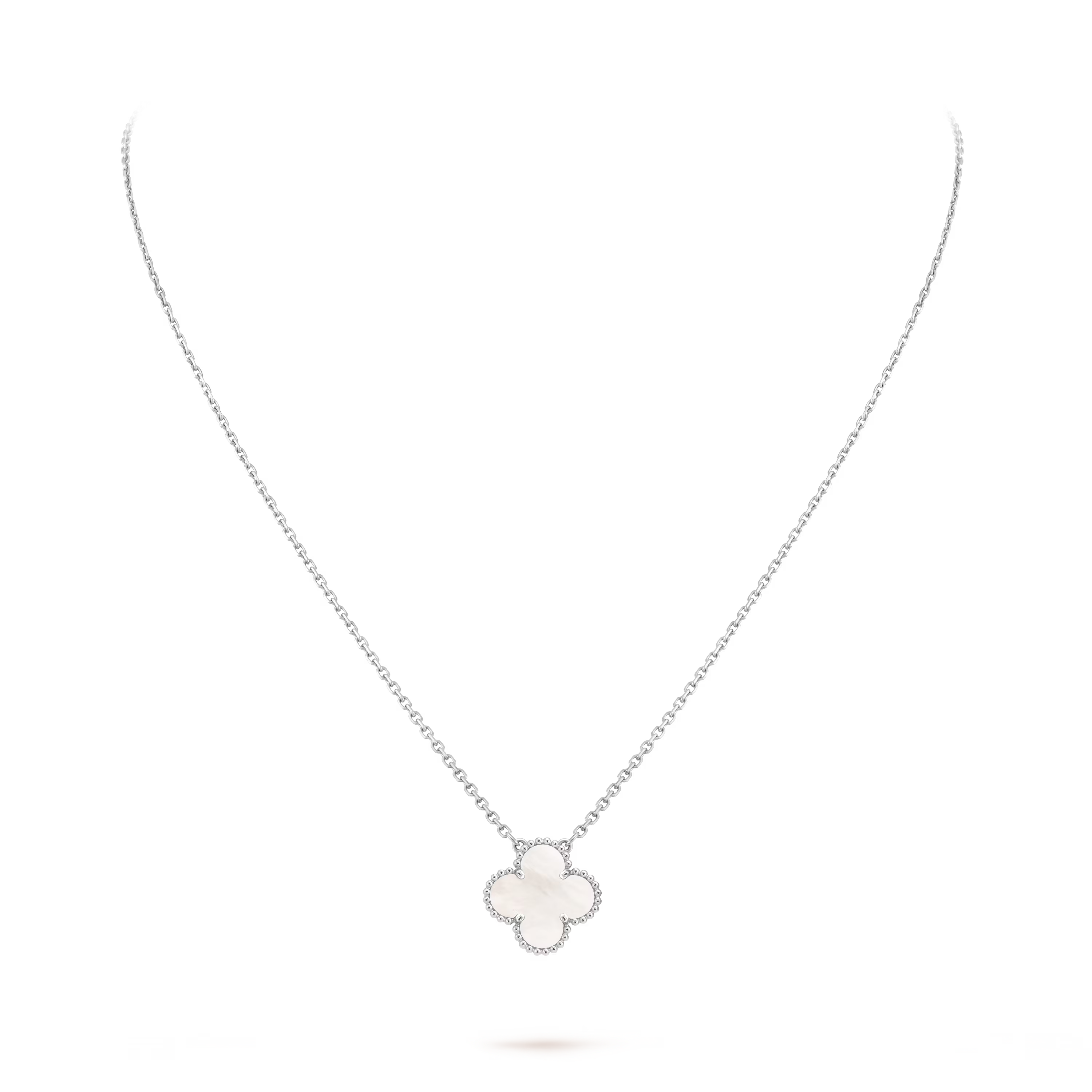 AV four leaf clover necklace