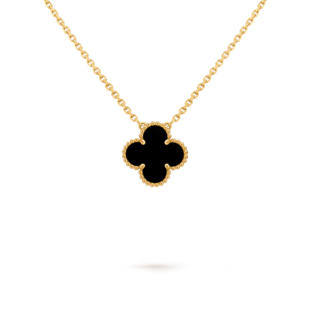 AV four leaf clover necklace