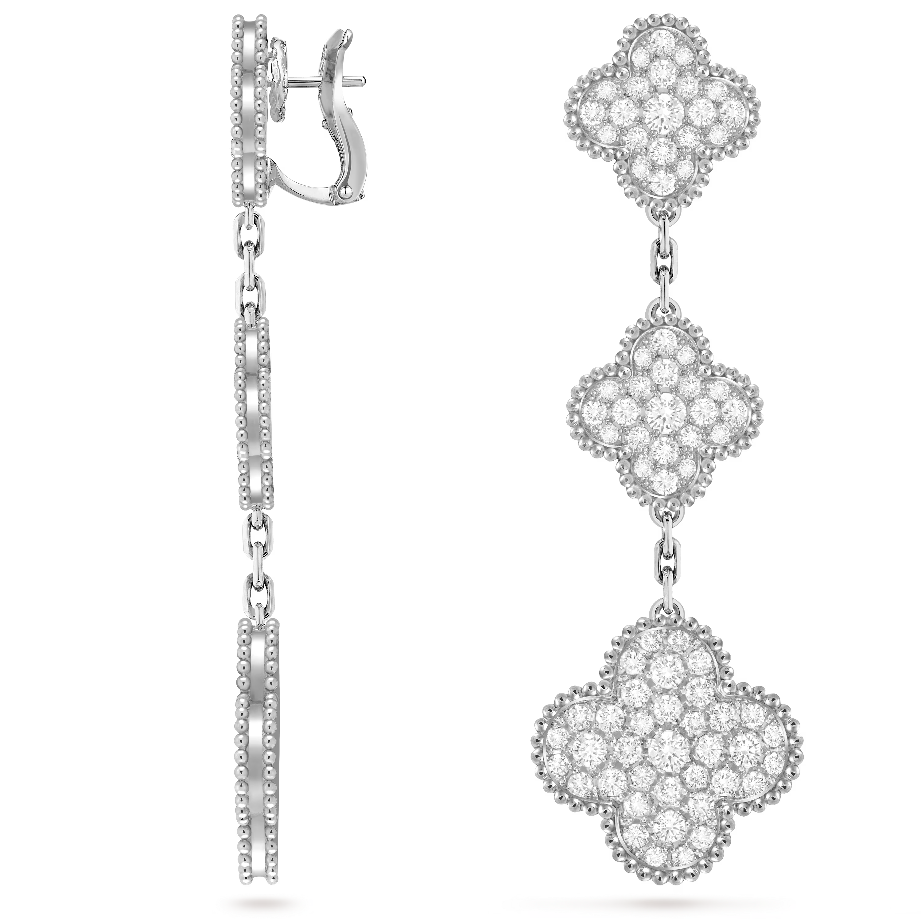 AV Magic pendant earrings, 3 motifs