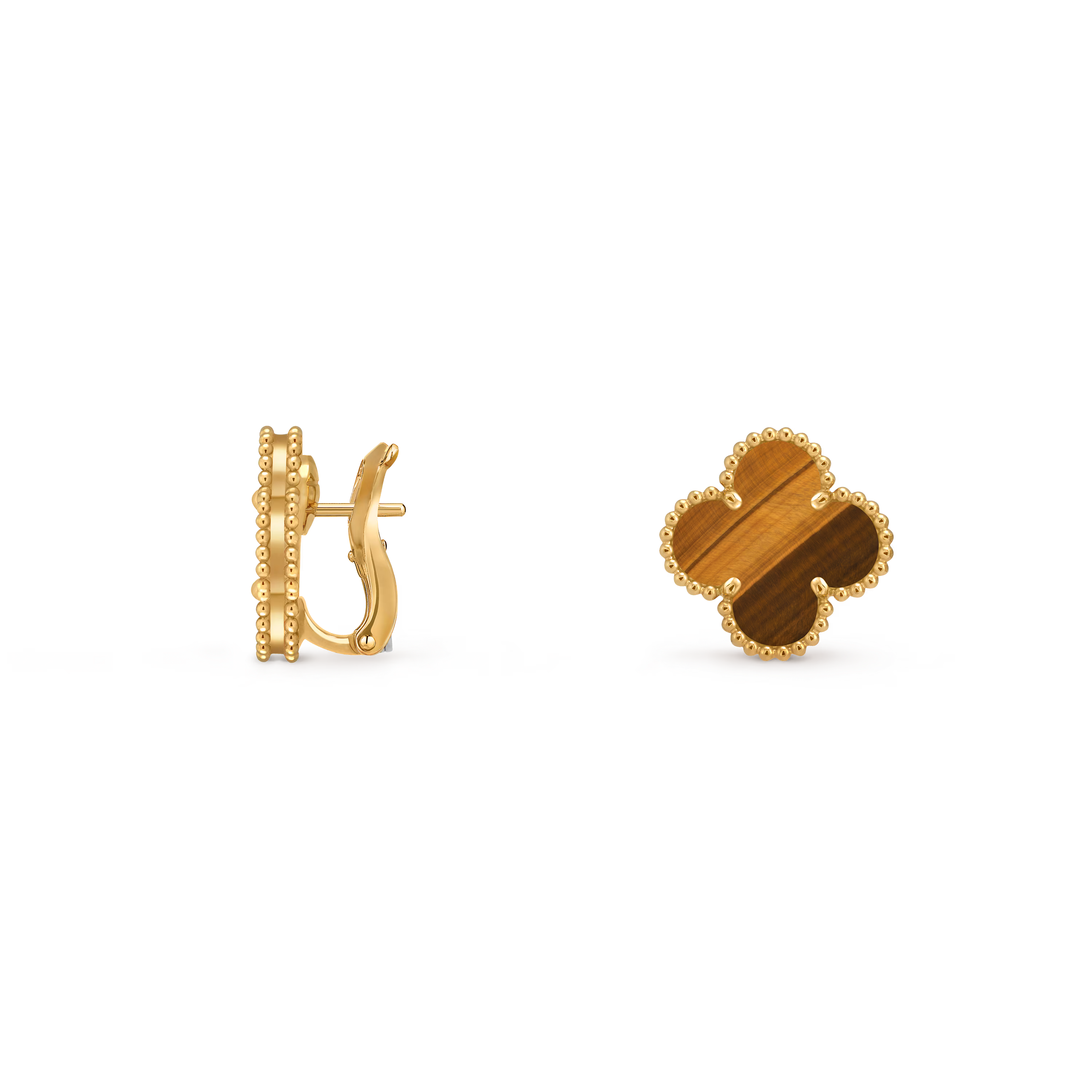 AV four leaf clover earrings