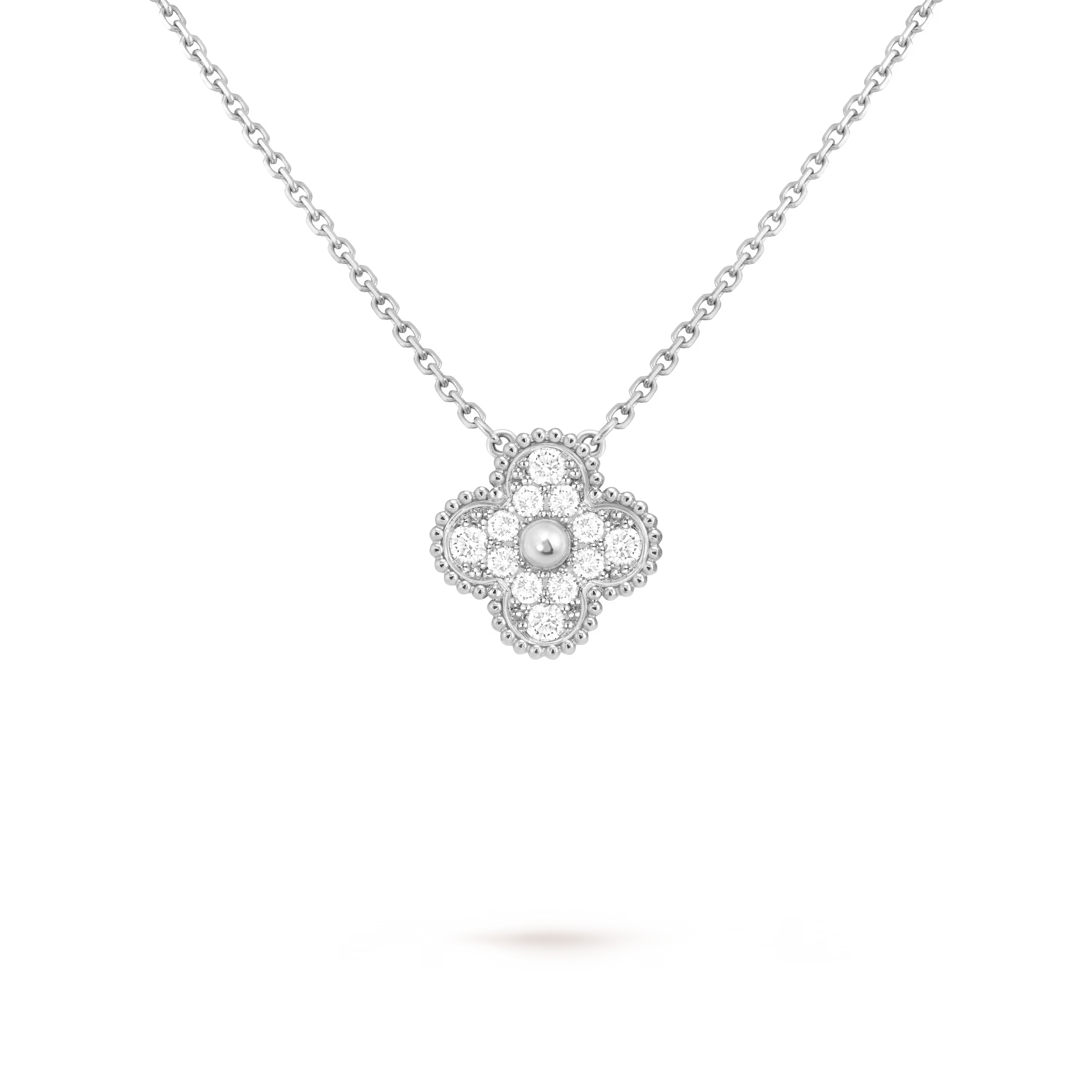 AV four leaf clover necklace